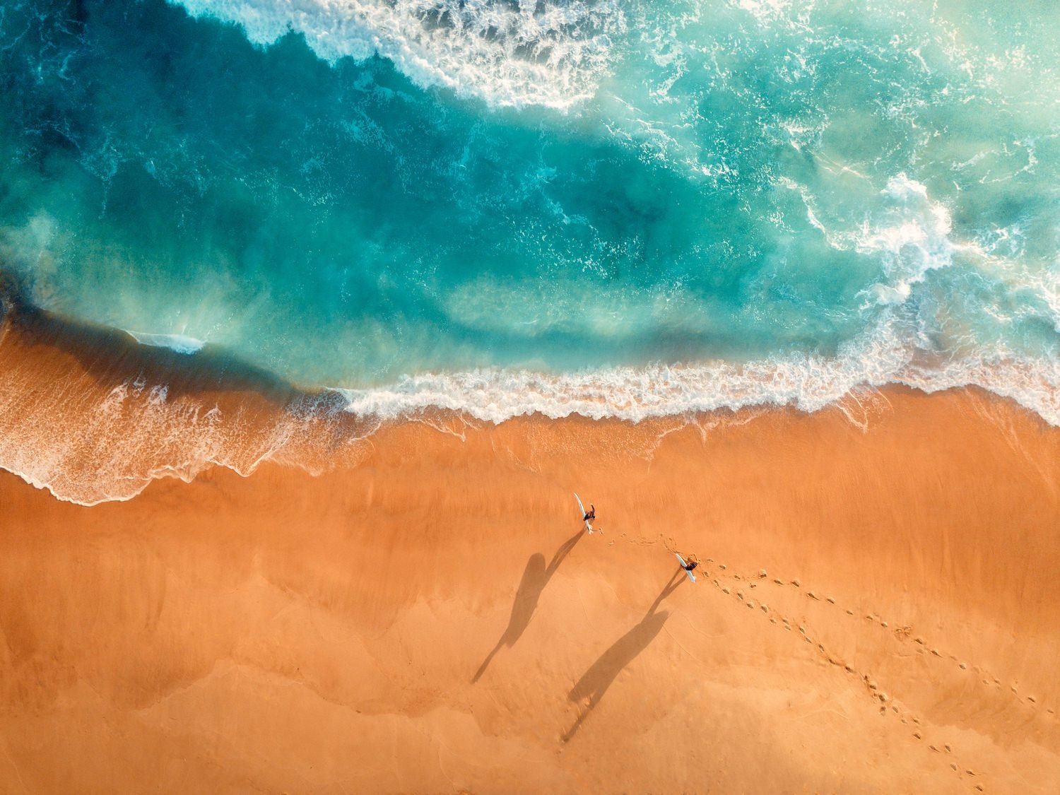 Two Surfers Premium Framed Print | Limited Production - Peter Yan Studio