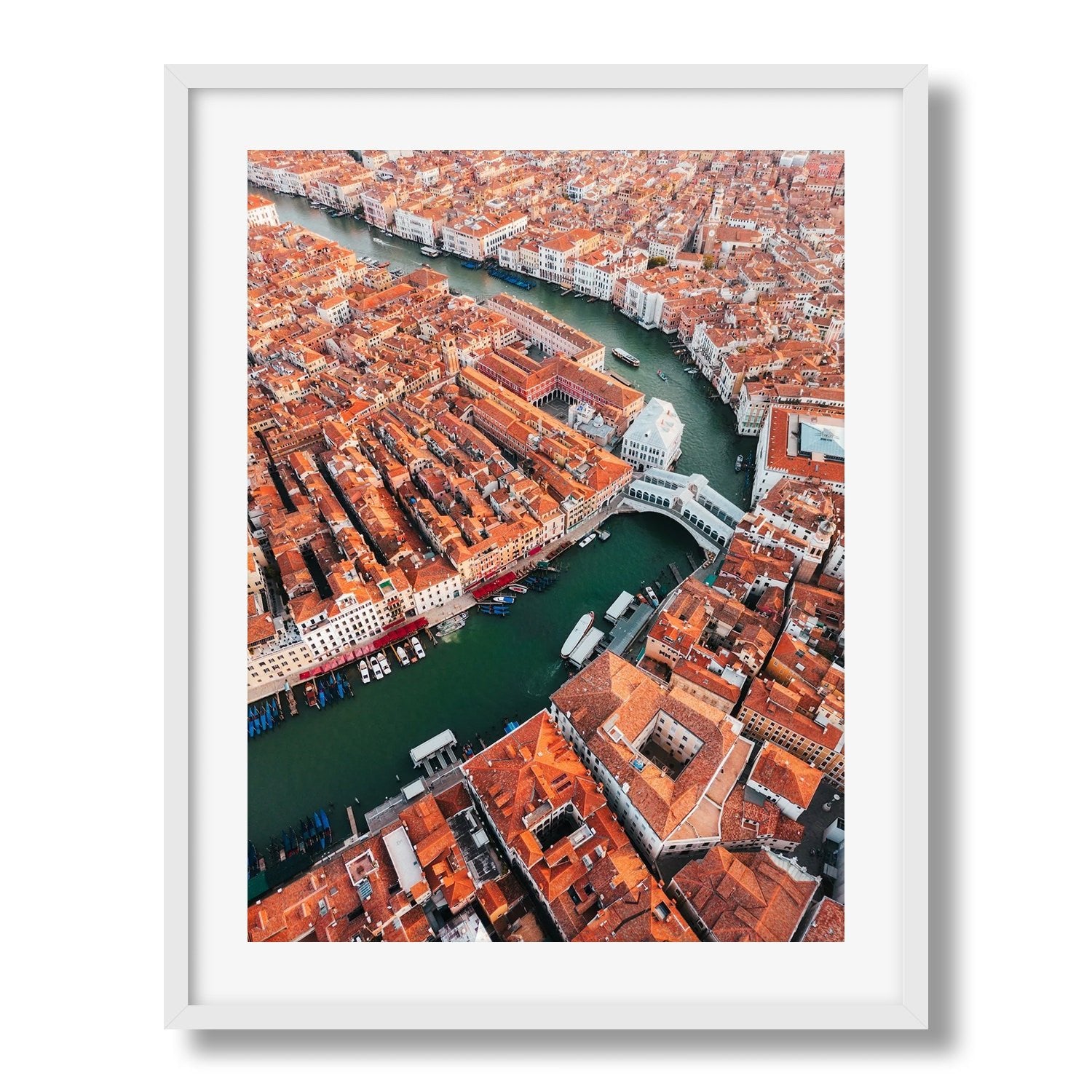 Venice From Above, Italy II - Peter Yan Studio Framed Photo Print Wall Art