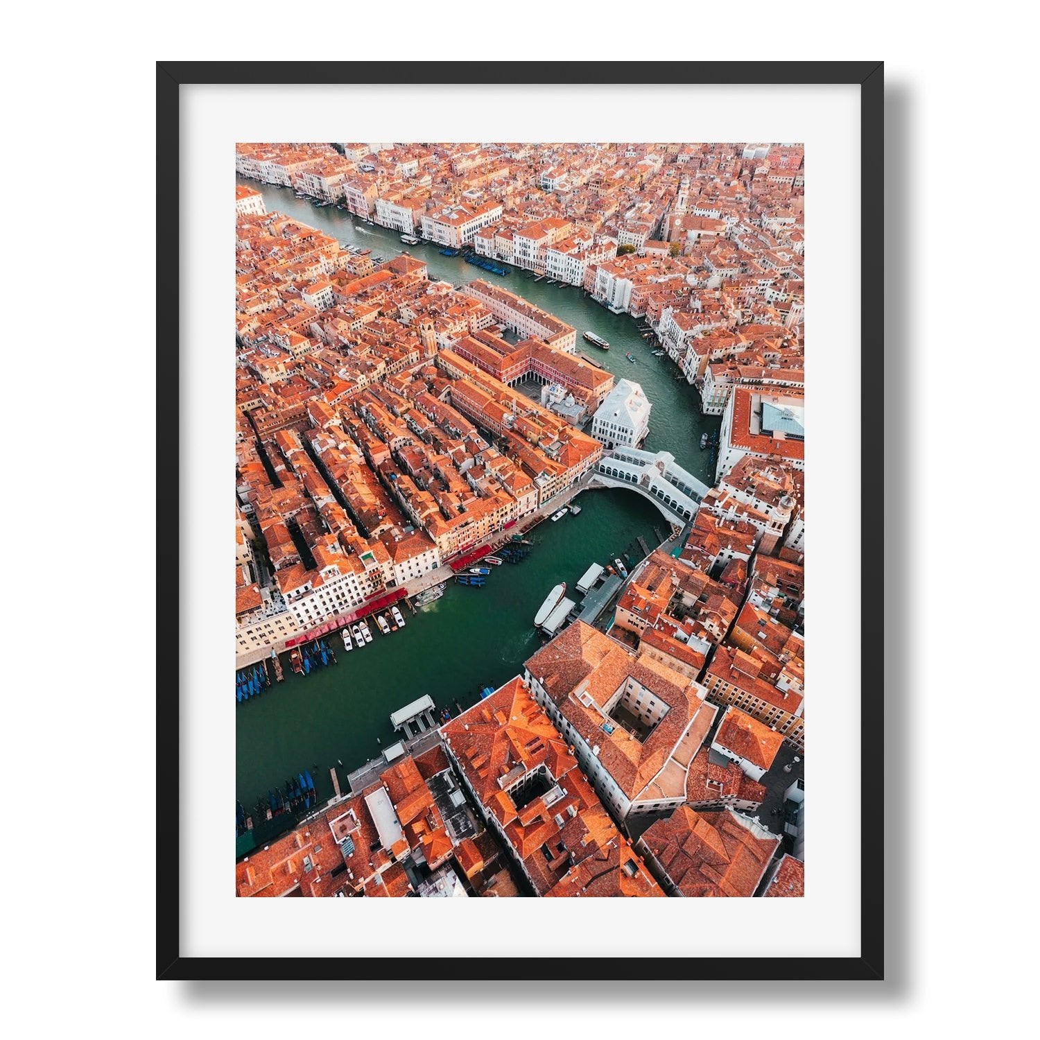 Venice From Above, Italy II - Peter Yan Studio Framed Photo Print Wall Art