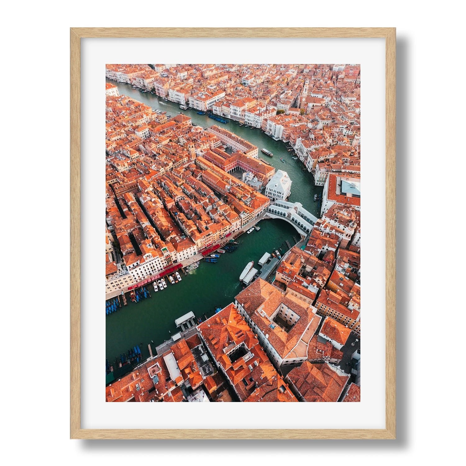 Venice From Above, Italy II - Peter Yan Studio Framed Photo Print Wall Art