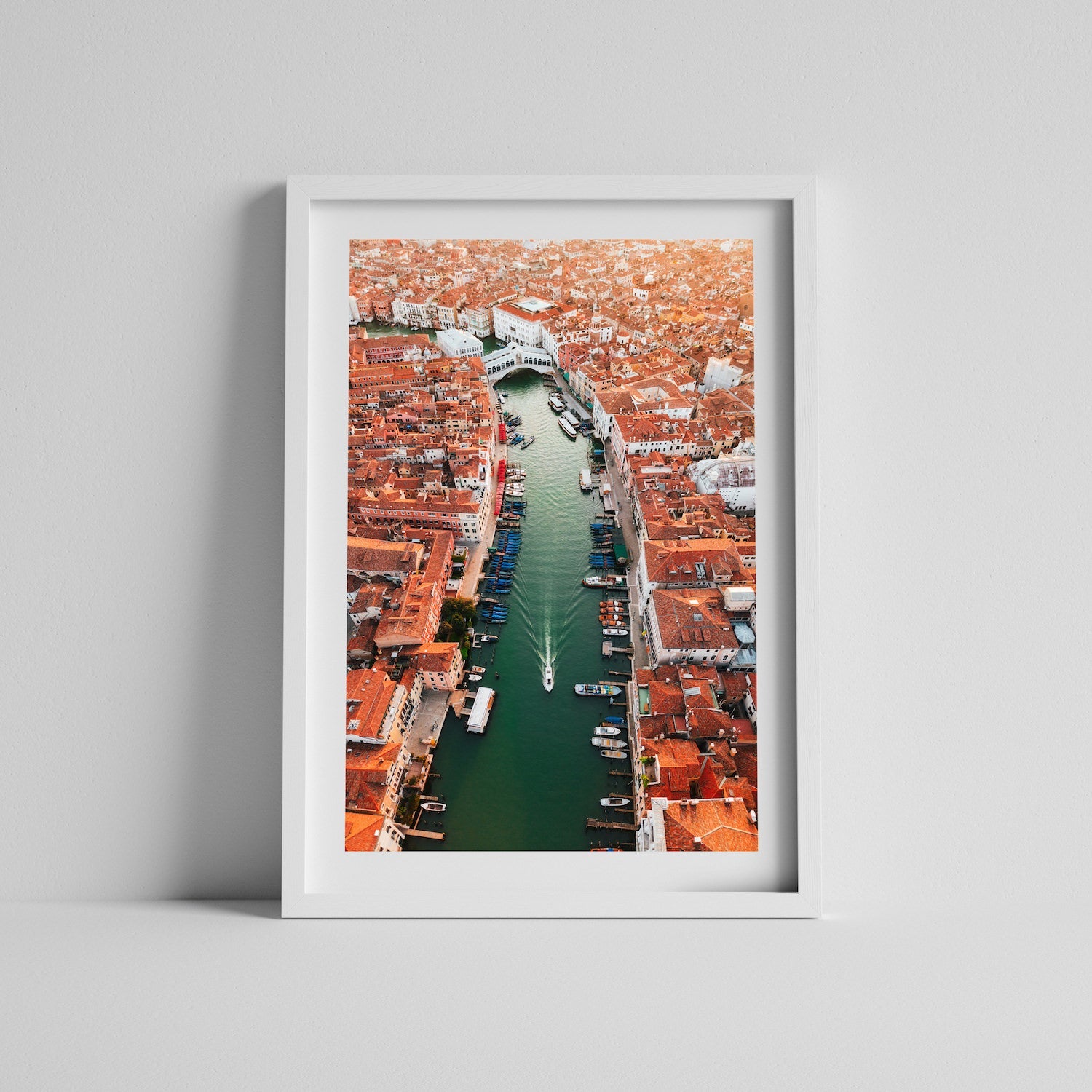 Venice From Above, Italy | Premium Framed Print - Peter Yan Studio