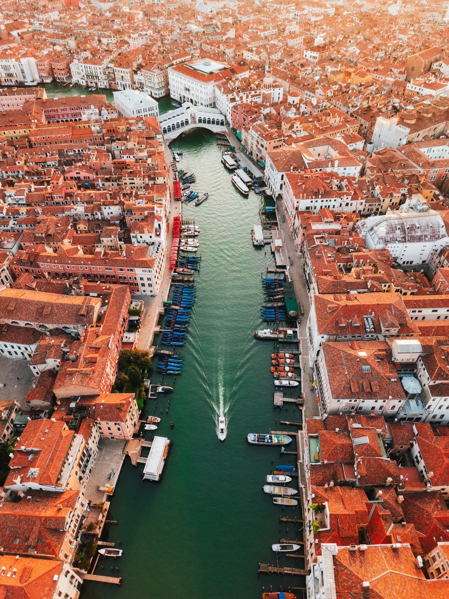 Venice From Above, Italy | Premium Framed Print - Peter Yan Studio