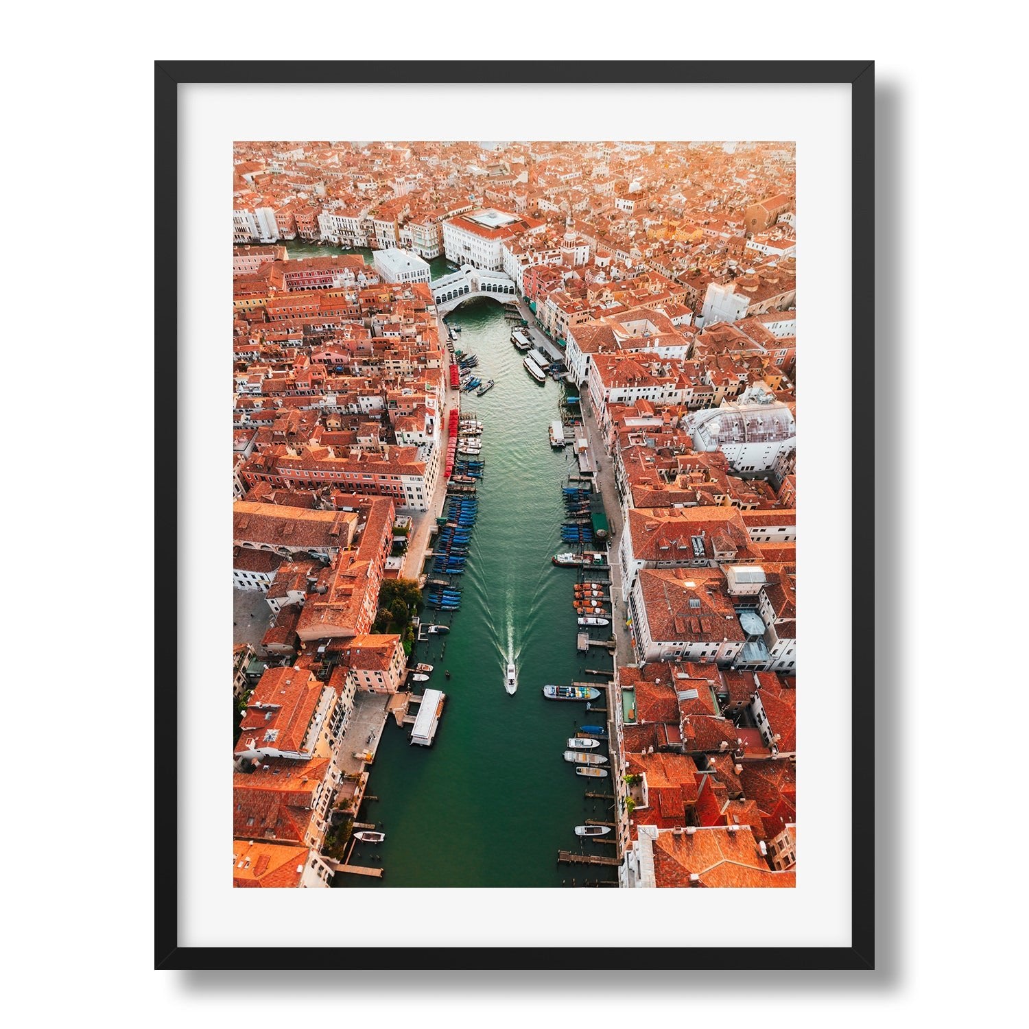 Venice From Above, Italy | Premium Framed Print - Peter Yan Studio