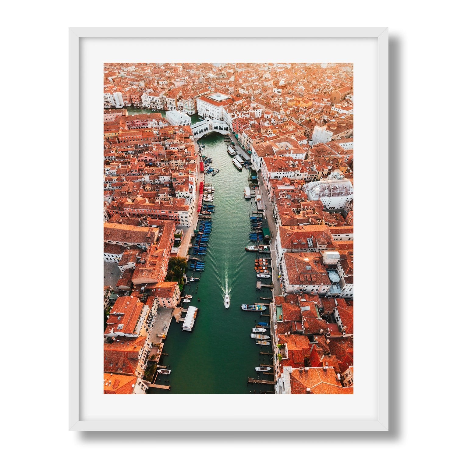 Venice From Above, Italy | Premium Framed Print - Peter Yan Studio