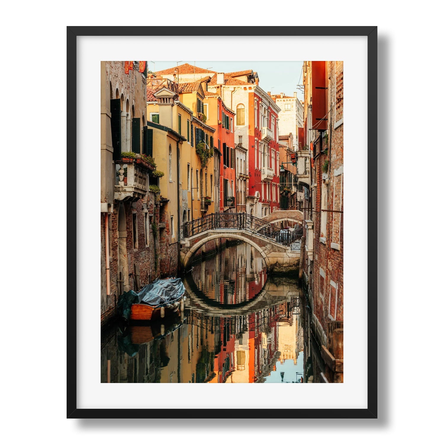 Venice Street Series 7 Framed Print - Architecture by Peter Yan Studio