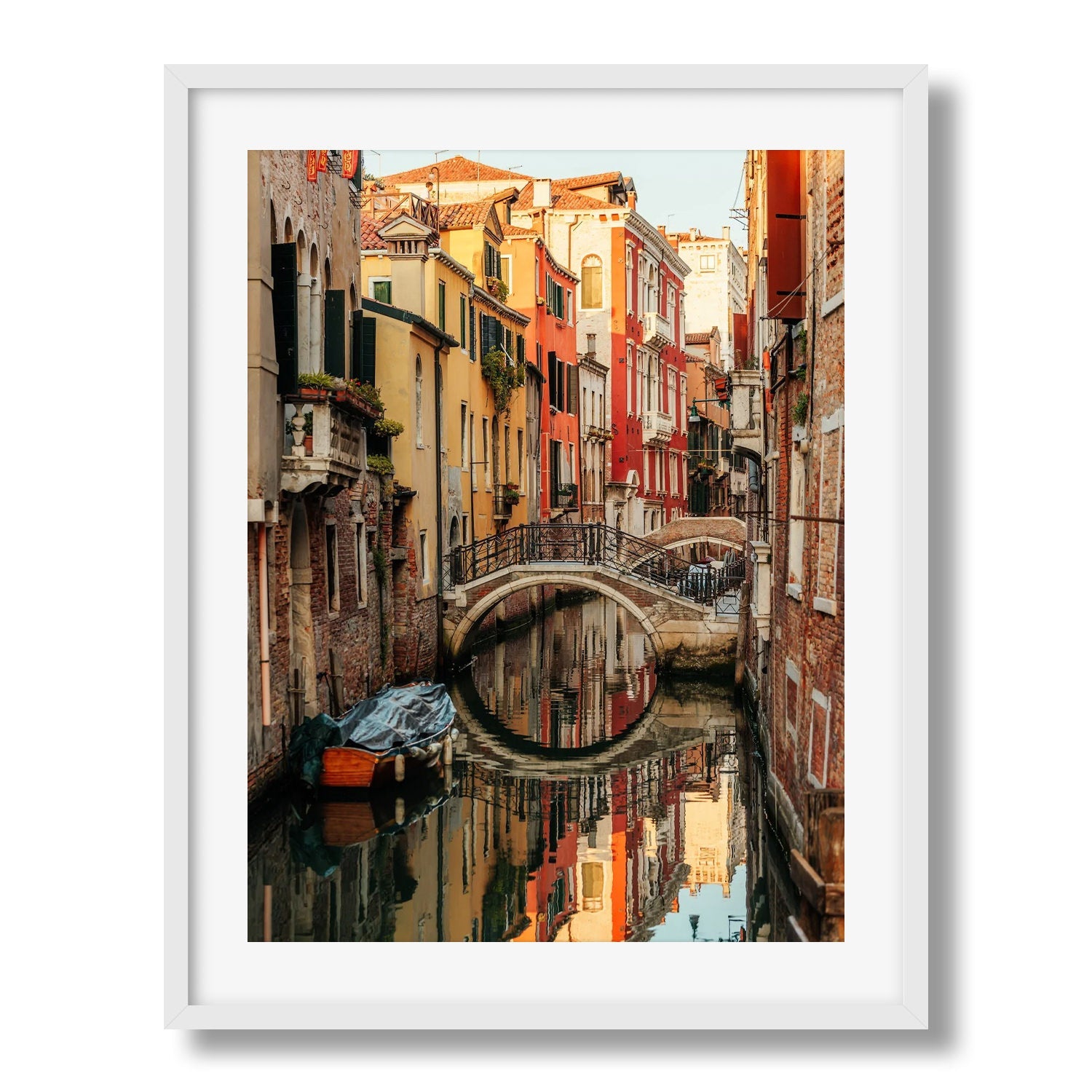 Venice Street Series 7 Framed Print - Architecture by Peter Yan Studio