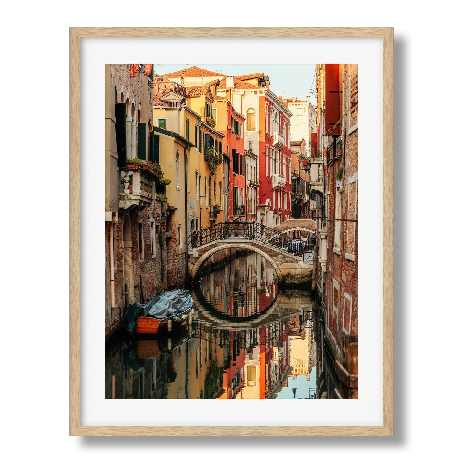 Venice Street Series 7 Framed Print - Architecture by Peter Yan Studio