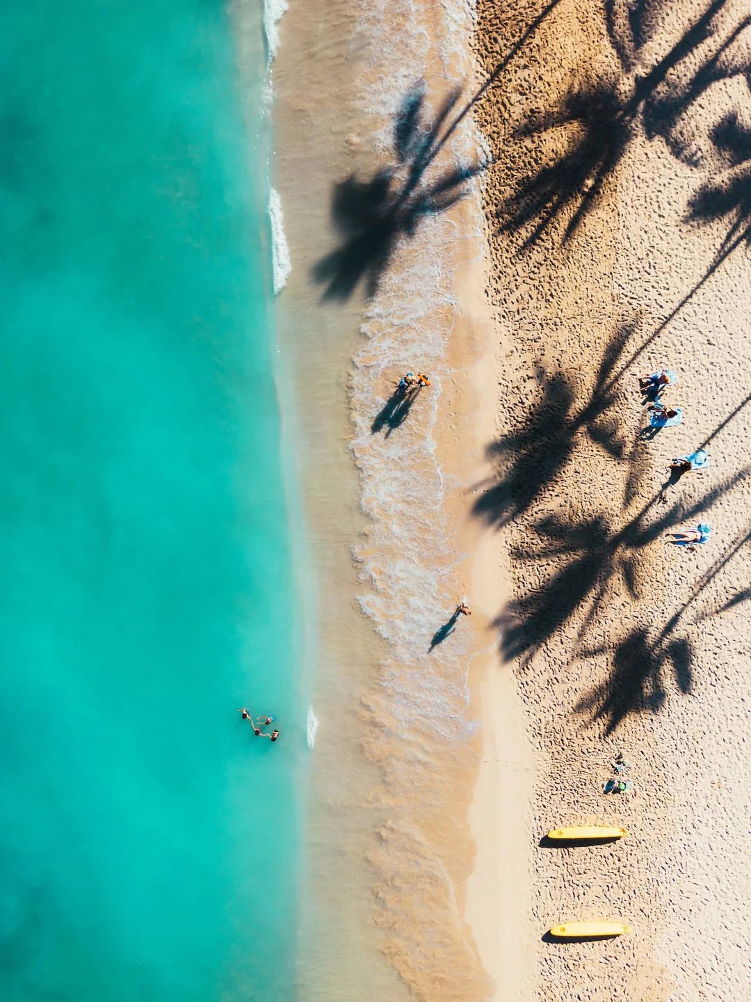 Waikiki Beach Shadows Series 2 - Peter Yan Studio