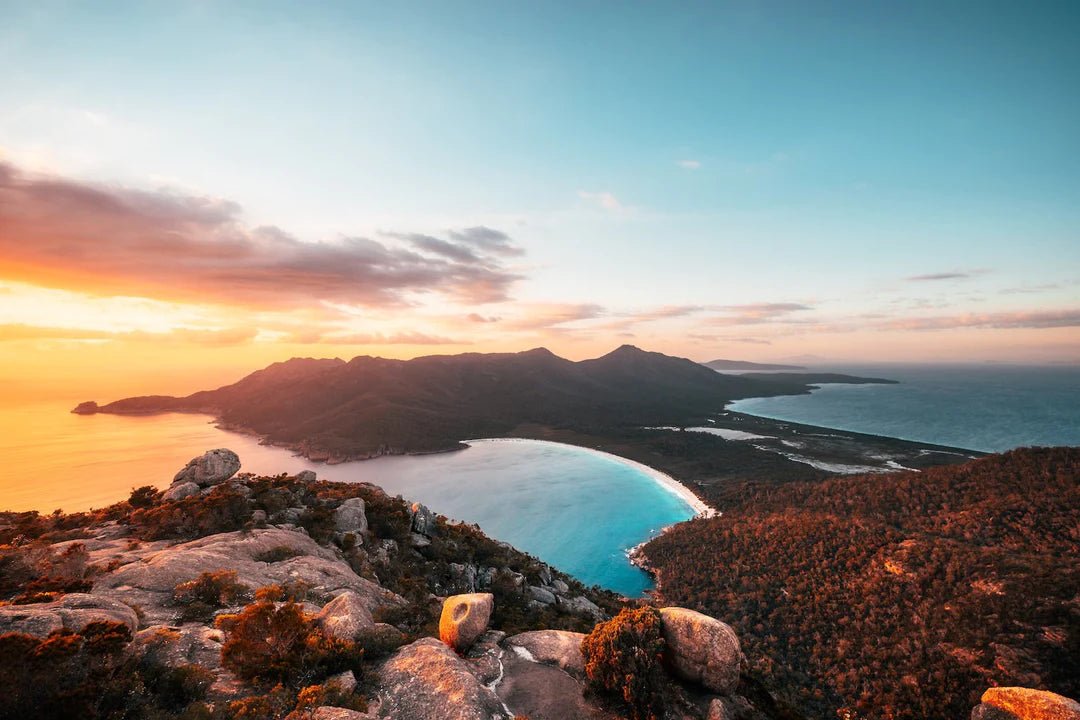 Wineglass Bay Sunrise, Tasmania - Peter Yan Studio
