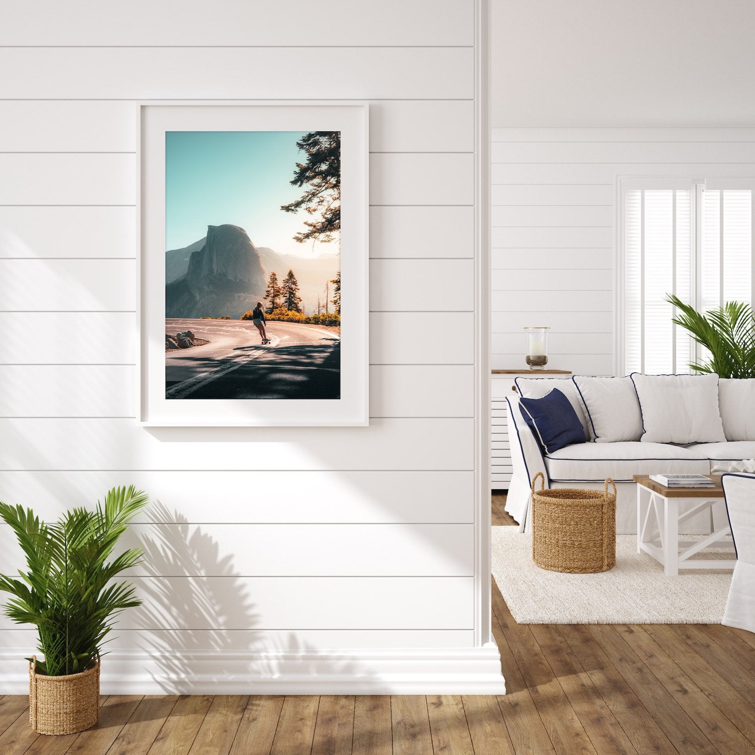 Yosemite Skater | Premium Framed Print - Peter Yan Studio