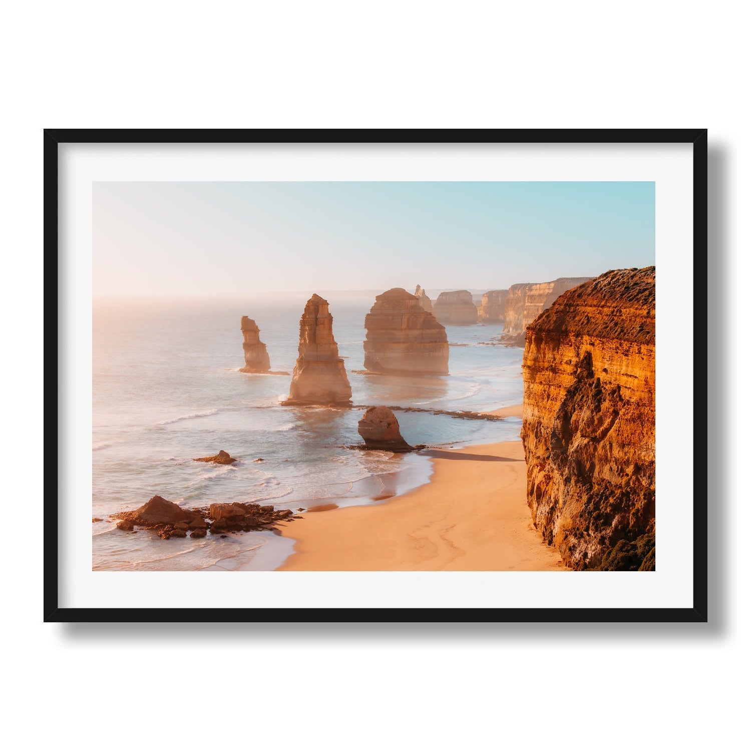 12 Apostles Great Ocean Road II Framed Print - Australia by Peter Yan Studio