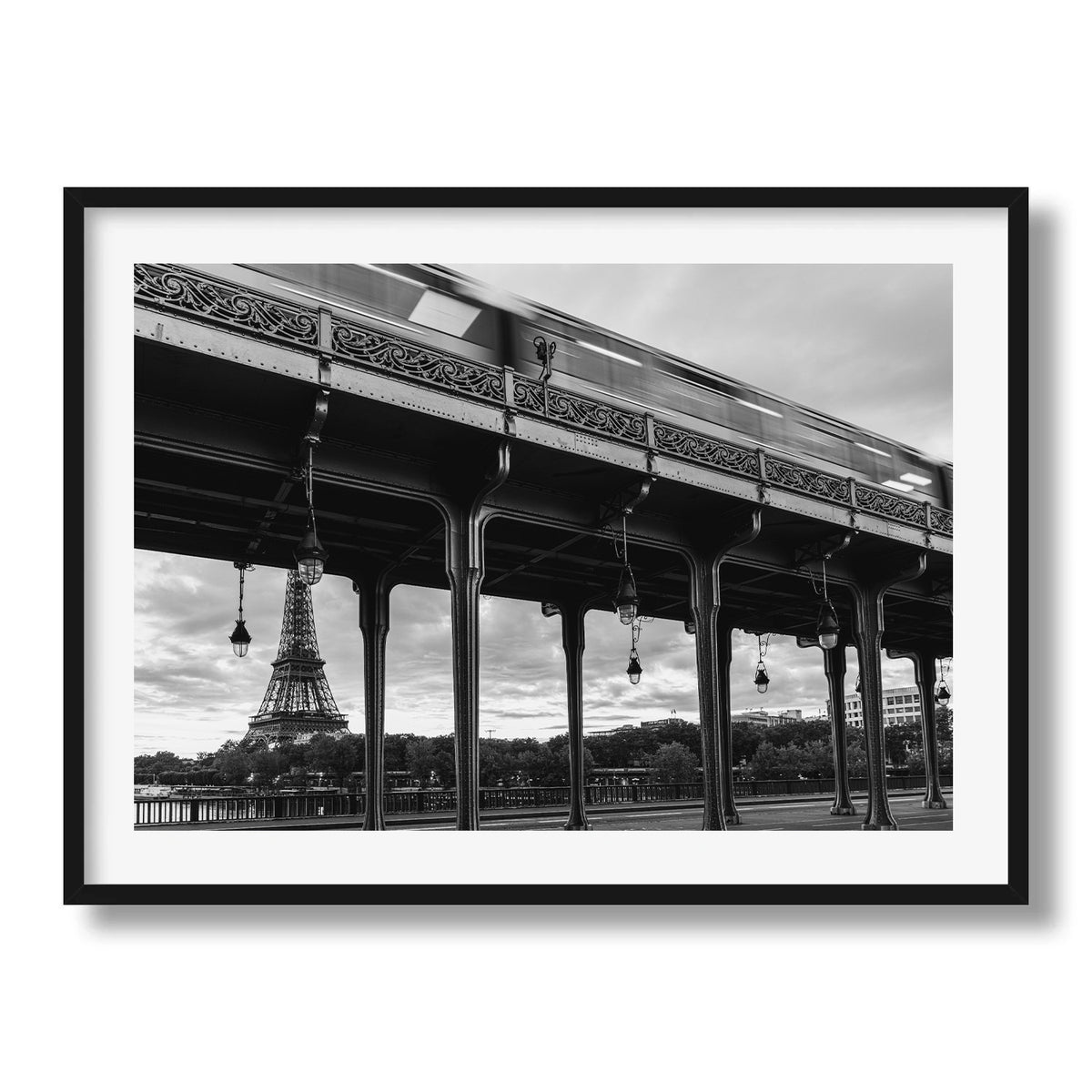 Eiffel Through Bir-Hakeim