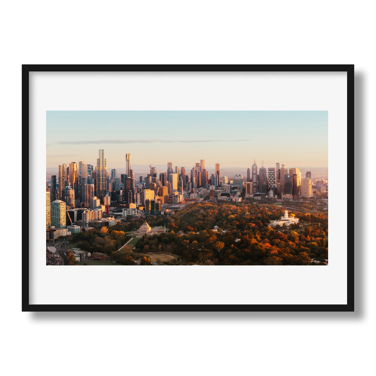 Melbourne City Panorama