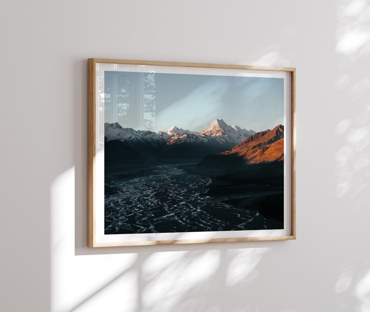 Braided Riverbed II - Peter Yan Studio Framed Photo Print Wall Art