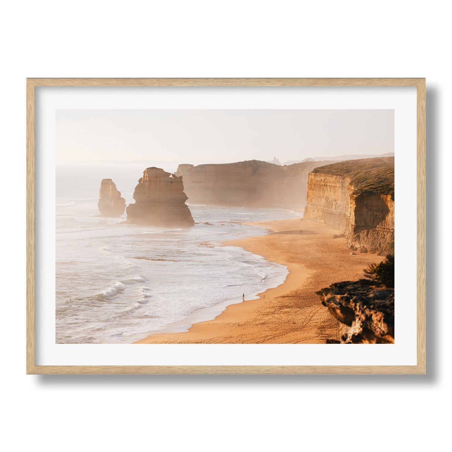 Coastal Glow Along the Great Ocean Road - Peter Yan Studio Framed Photo Print Wall Art