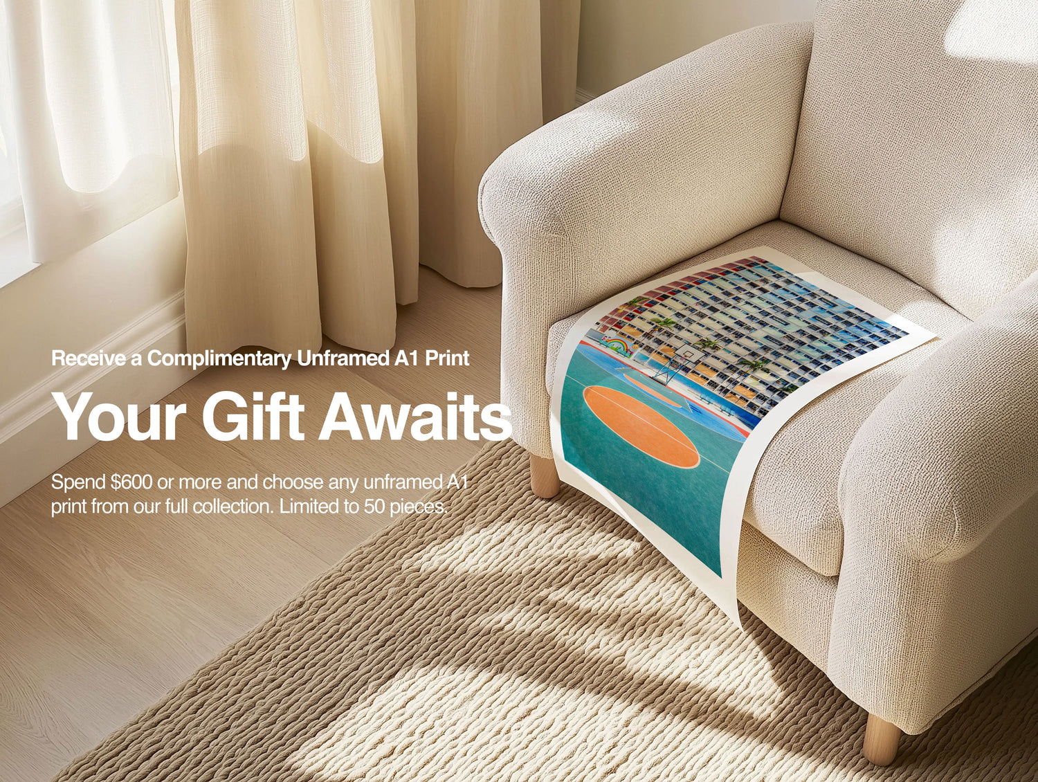 Complimentary unframed A1 print for orders over $600 Framed Print - by Peter Yan Studio