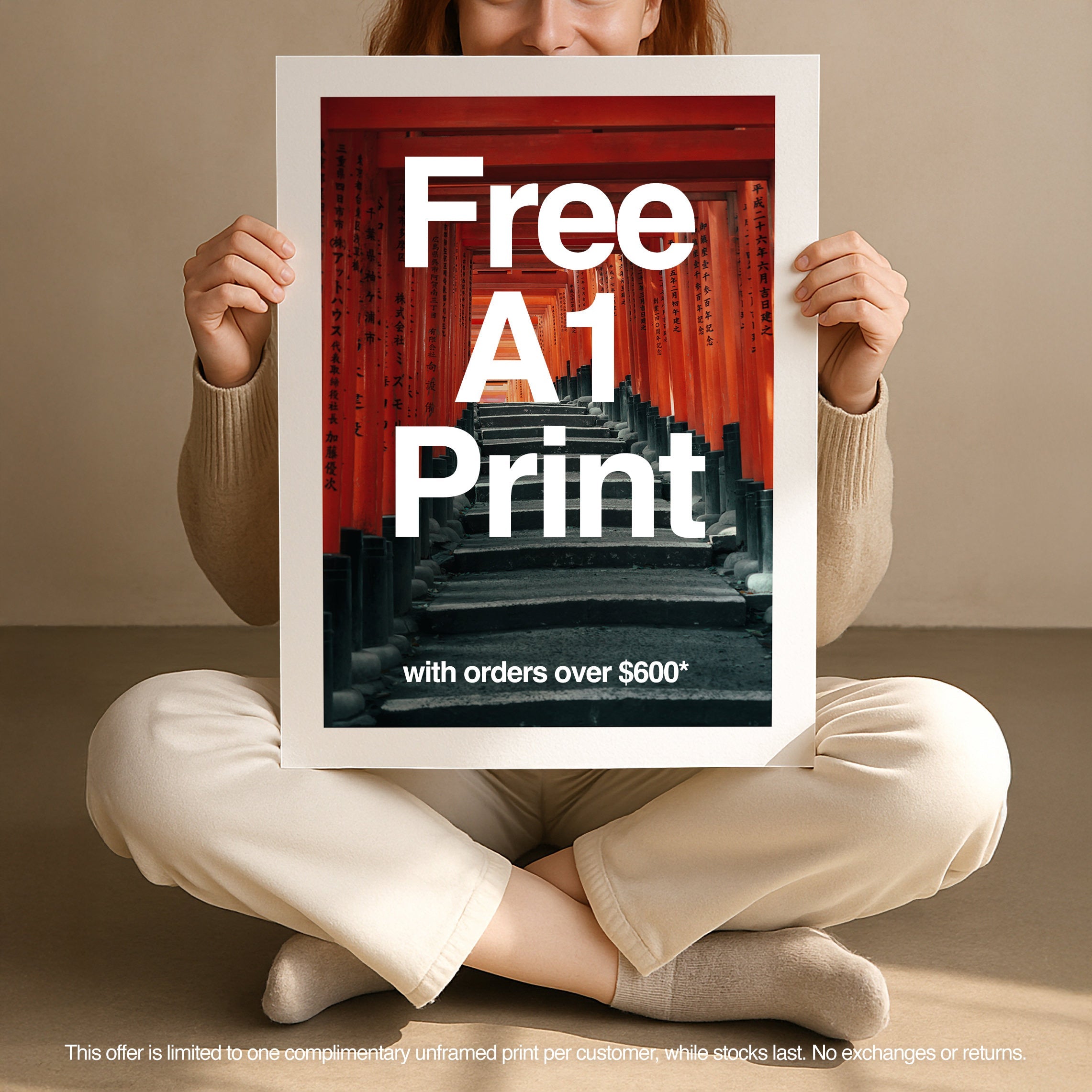 Complimentary unframed A1 print for orders over $600 Framed Print - by Peter Yan Studio