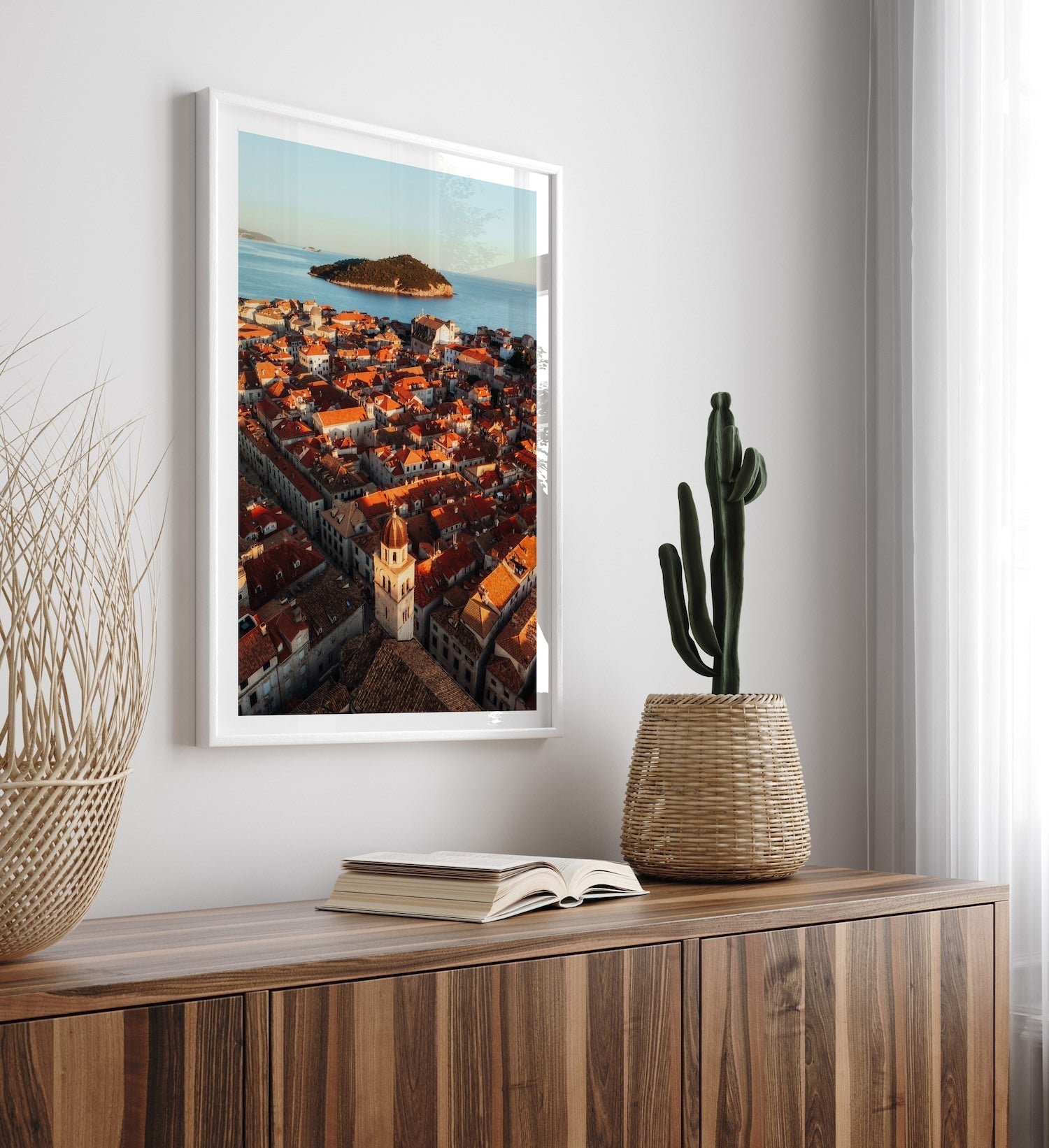 Croatia Old Town Sunset - Peter Yan Studio Framed Photo Print Wall Art