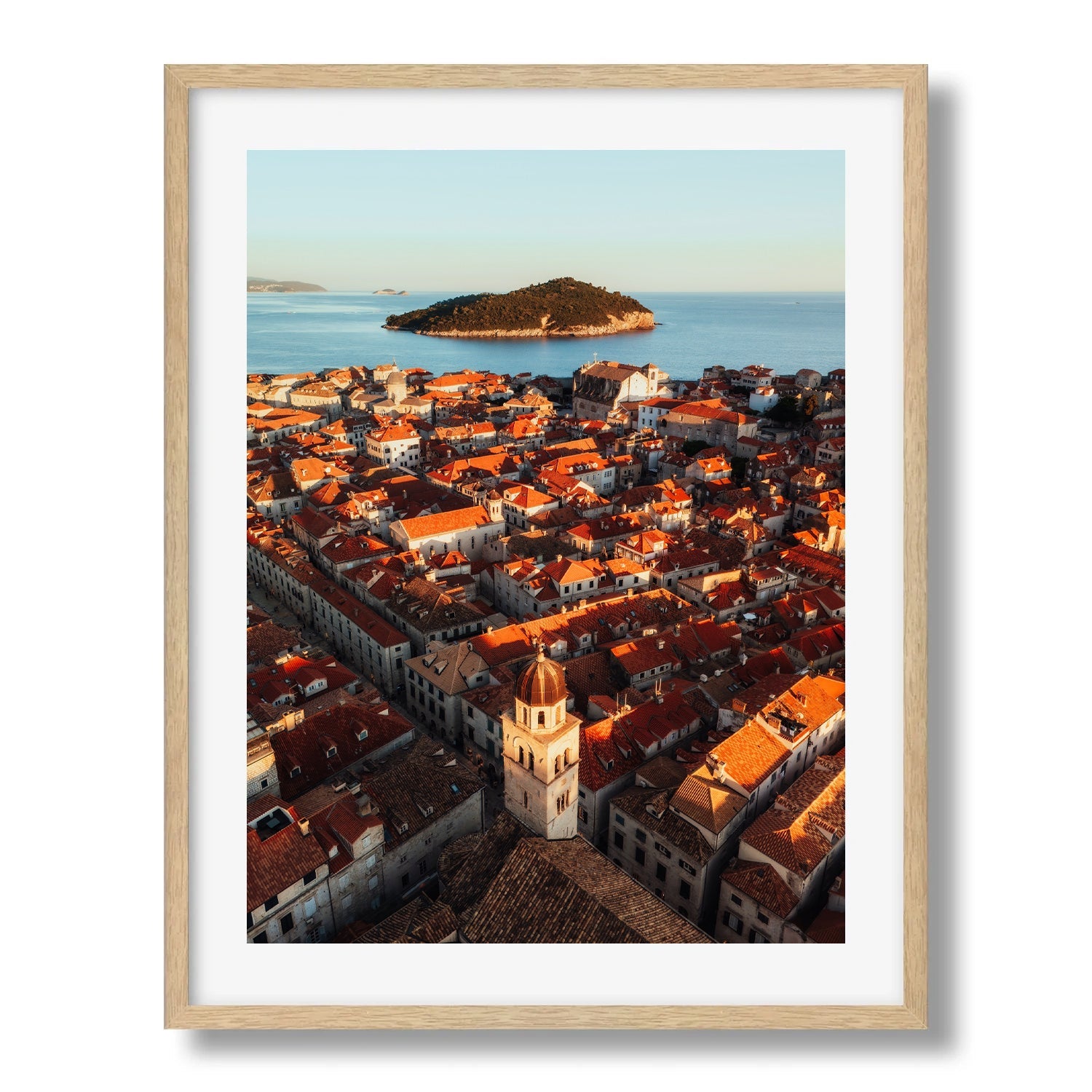 Croatia Old Town Sunset - Peter Yan Studio Framed Photo Print Wall Art