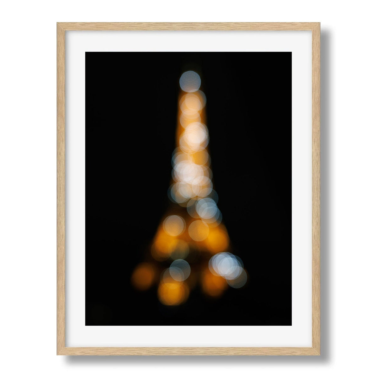 Eiffel: City of Light Framed Print - Architecture by Peter Yan Studio
