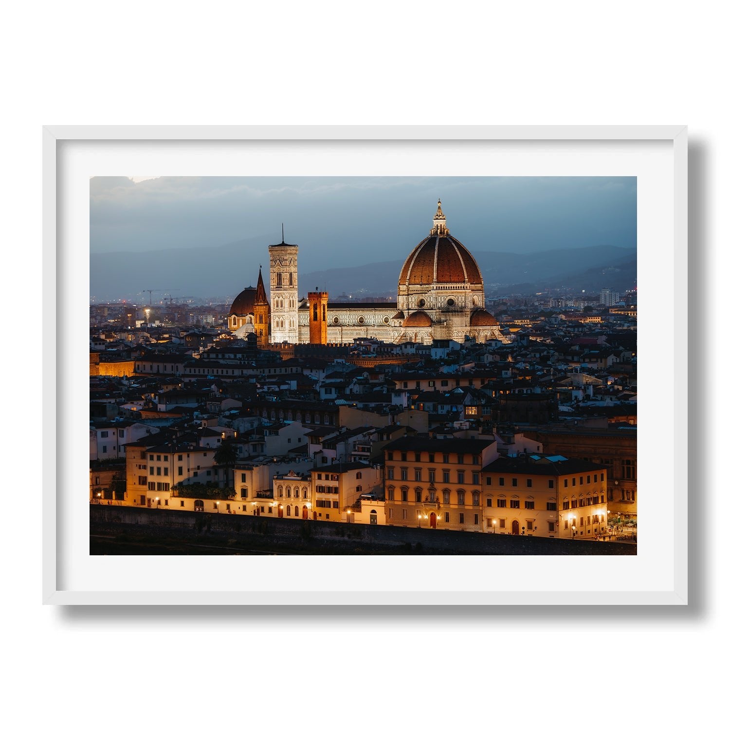 Florence Evening - Peter Yan Studio Framed Photo Print Wall Art