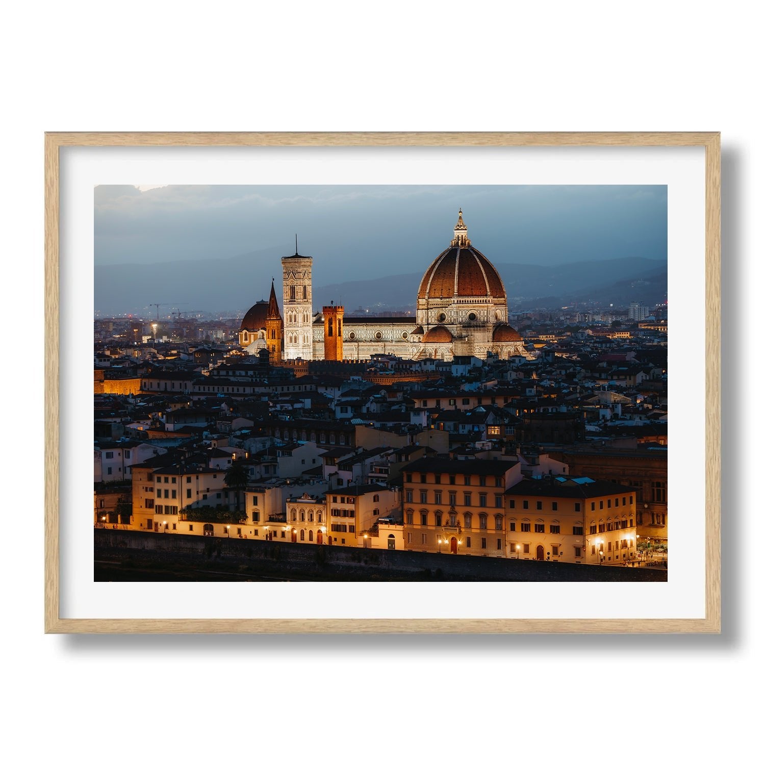 Florence Evening - Peter Yan Studio Framed Photo Print Wall Art