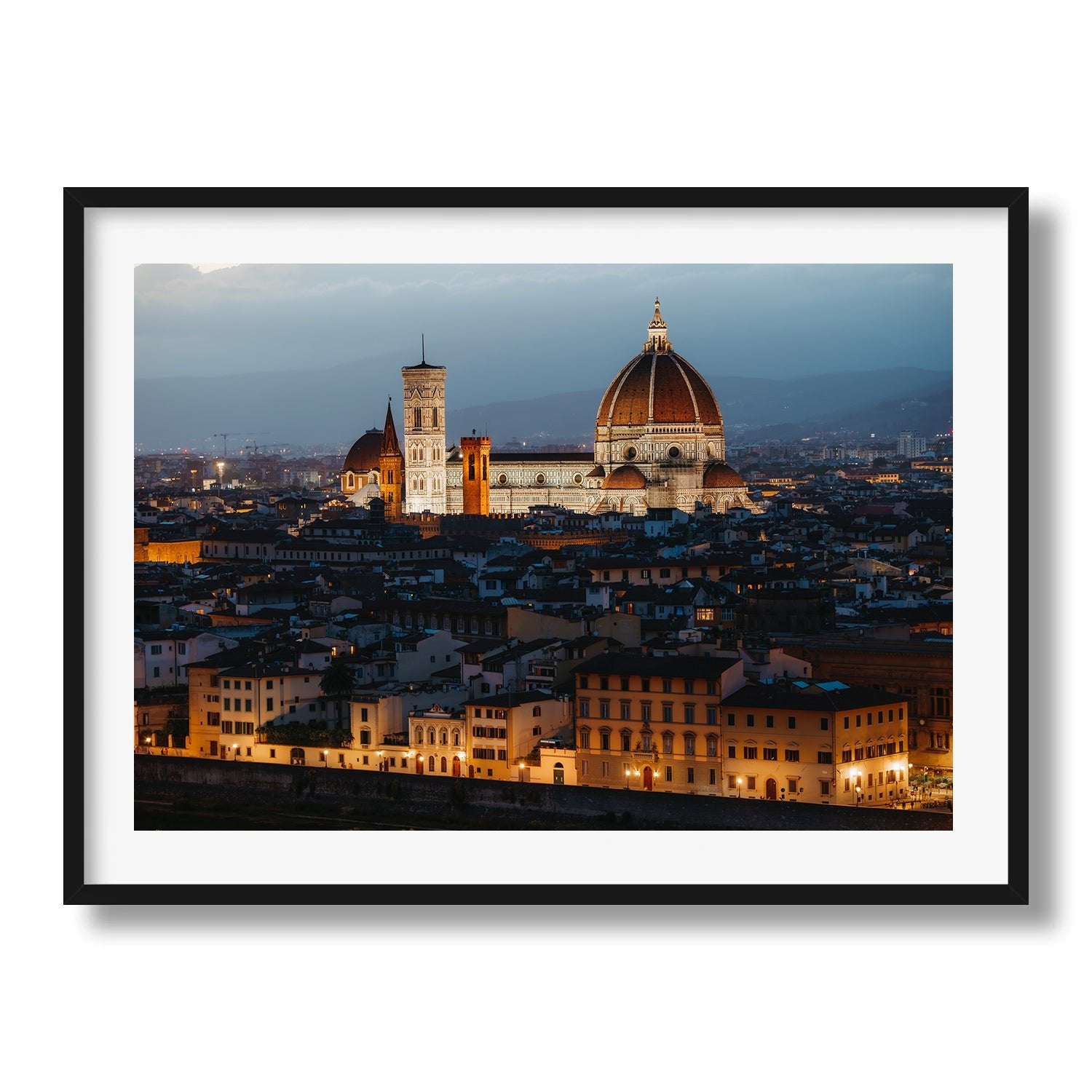 Florence Evening - Peter Yan Studio Framed Photo Print Wall Art
