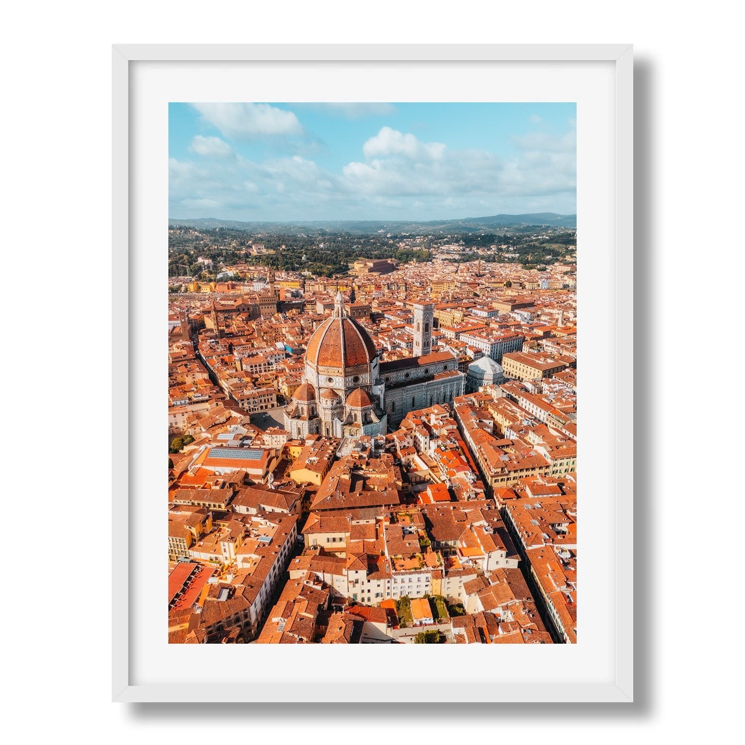 Florence From Above II - Peter Yan Studio Framed Photo Print Wall Art