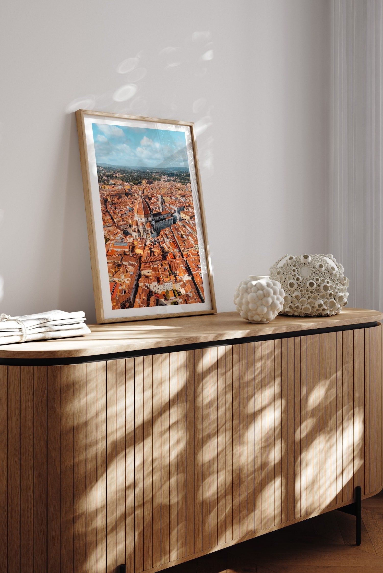 Florence From Above II - Peter Yan Studio Framed Photo Print Wall Art