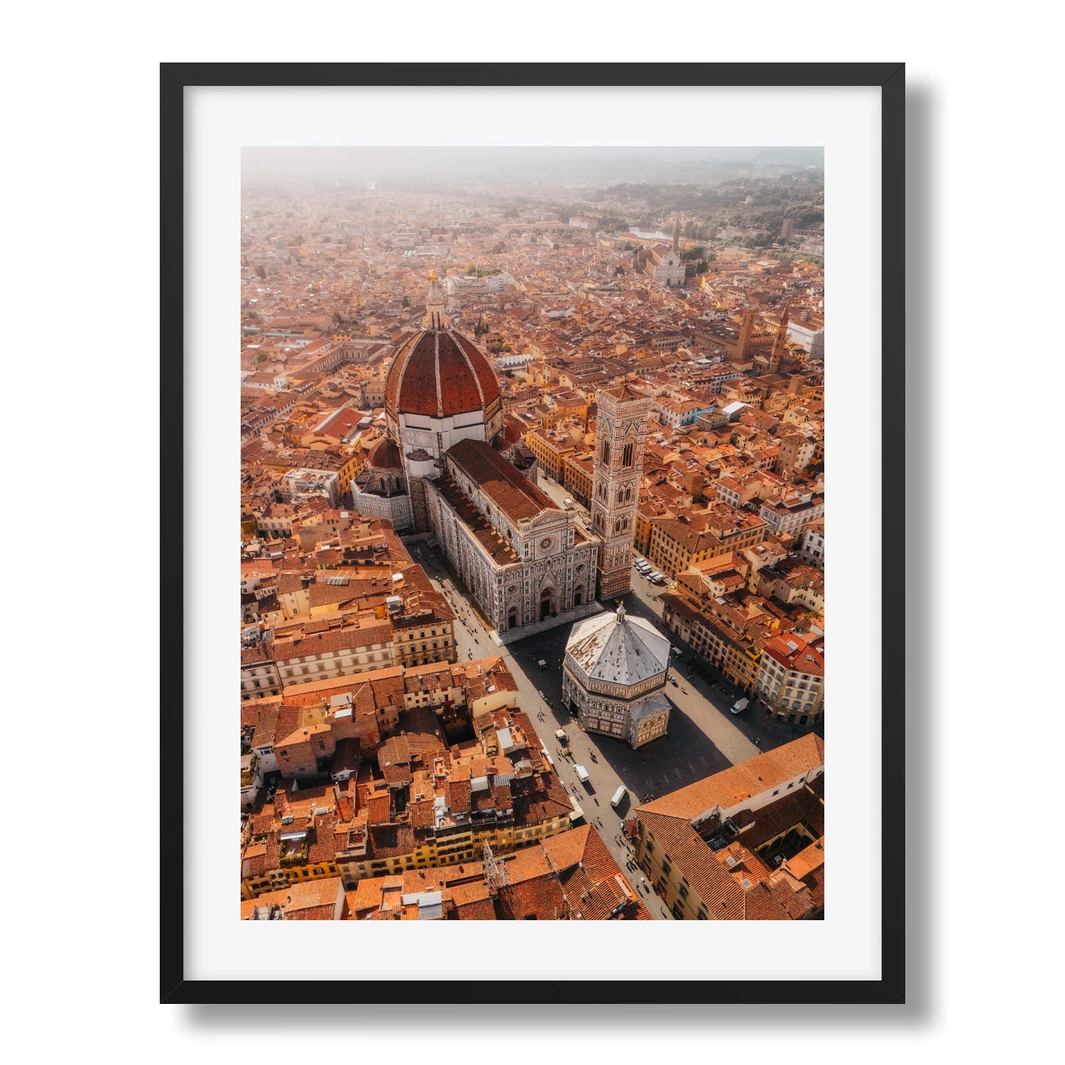 Florence From Above III - Peter Yan Studio Framed Photo Print Wall Art