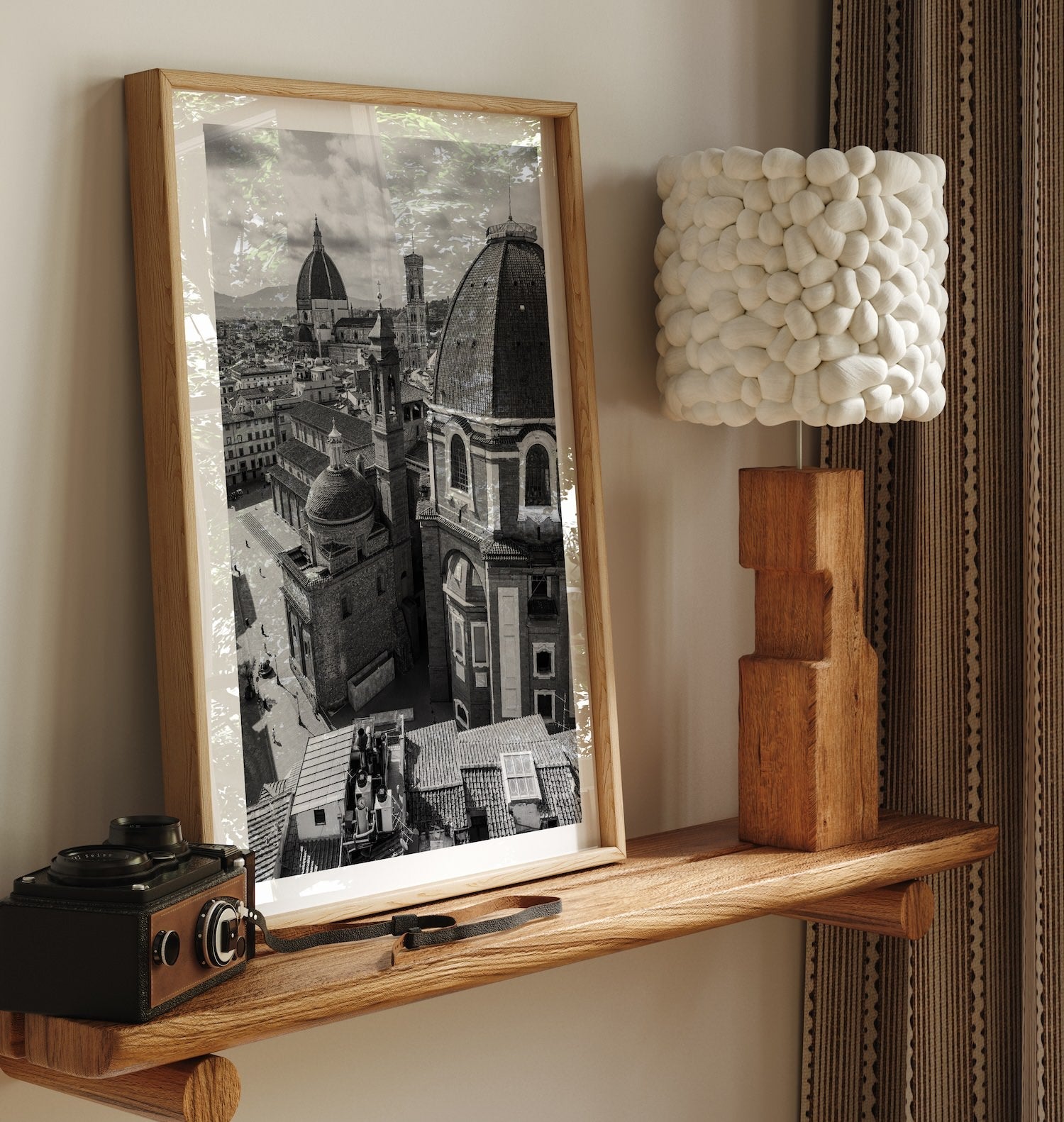 Florence In Black and White III - Peter Yan Studio Framed Photo Print Wall Art