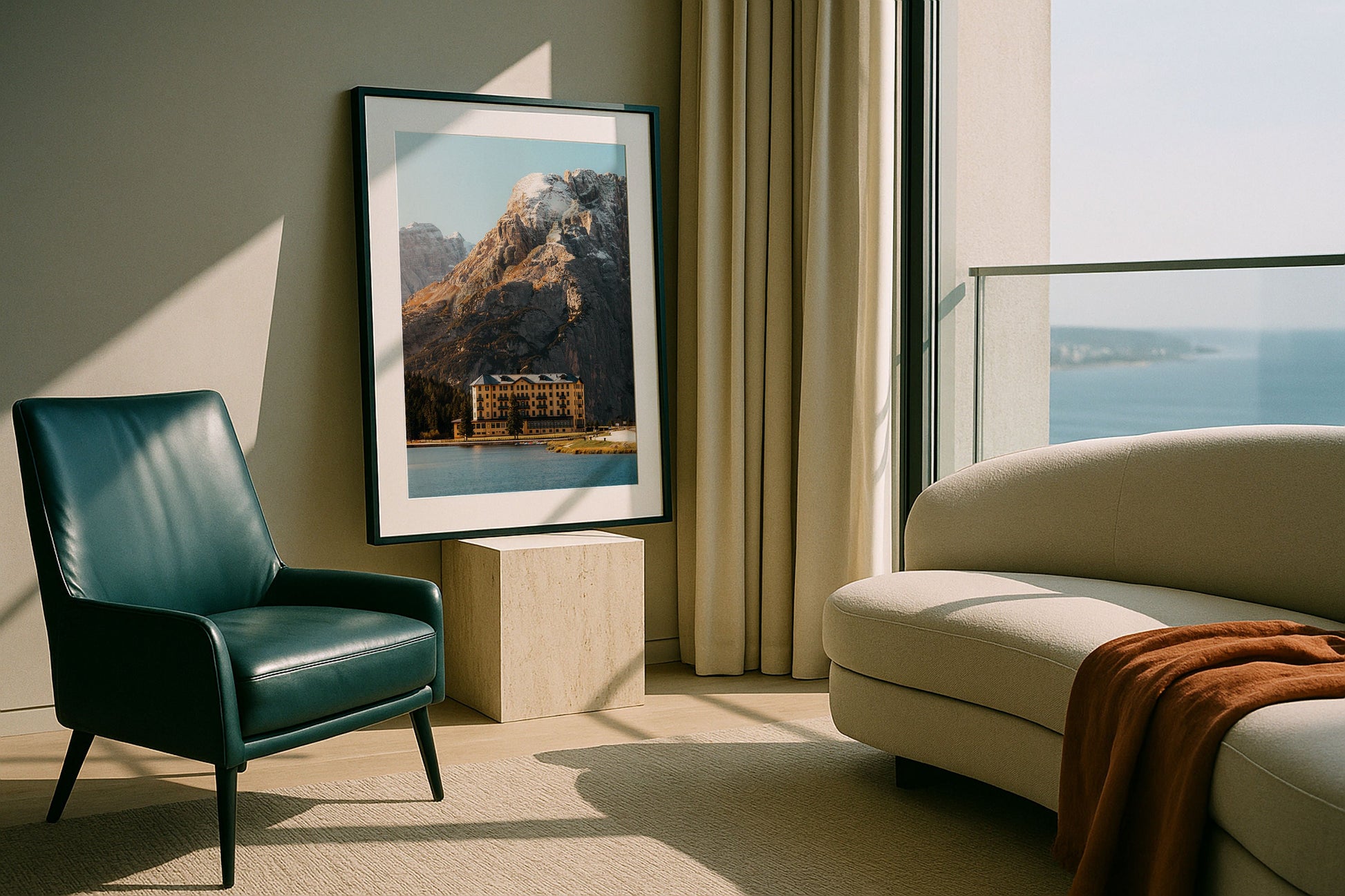 Lake Misurina Framed Print - Dolomites by Peter Yan Studio