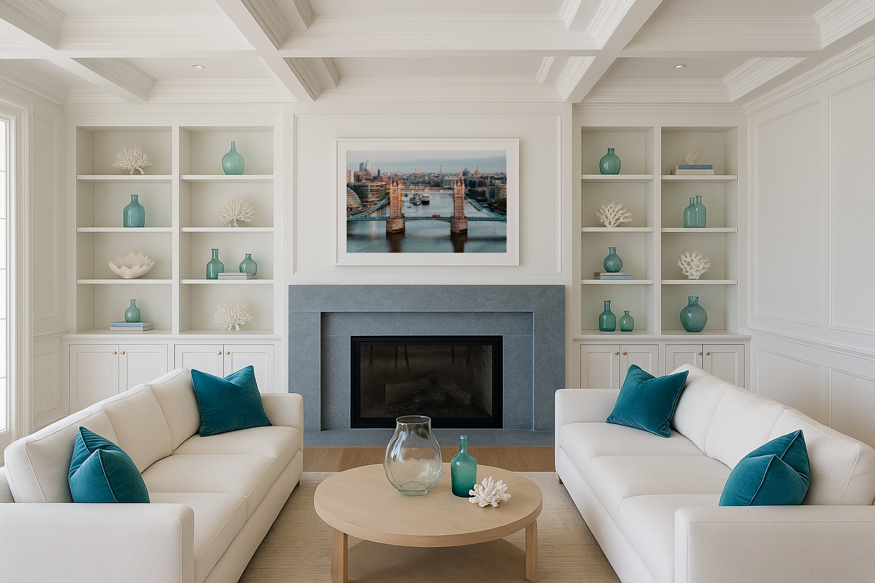 London Tower Bridge I Framed Print - Architecture by Peter Yan Studio