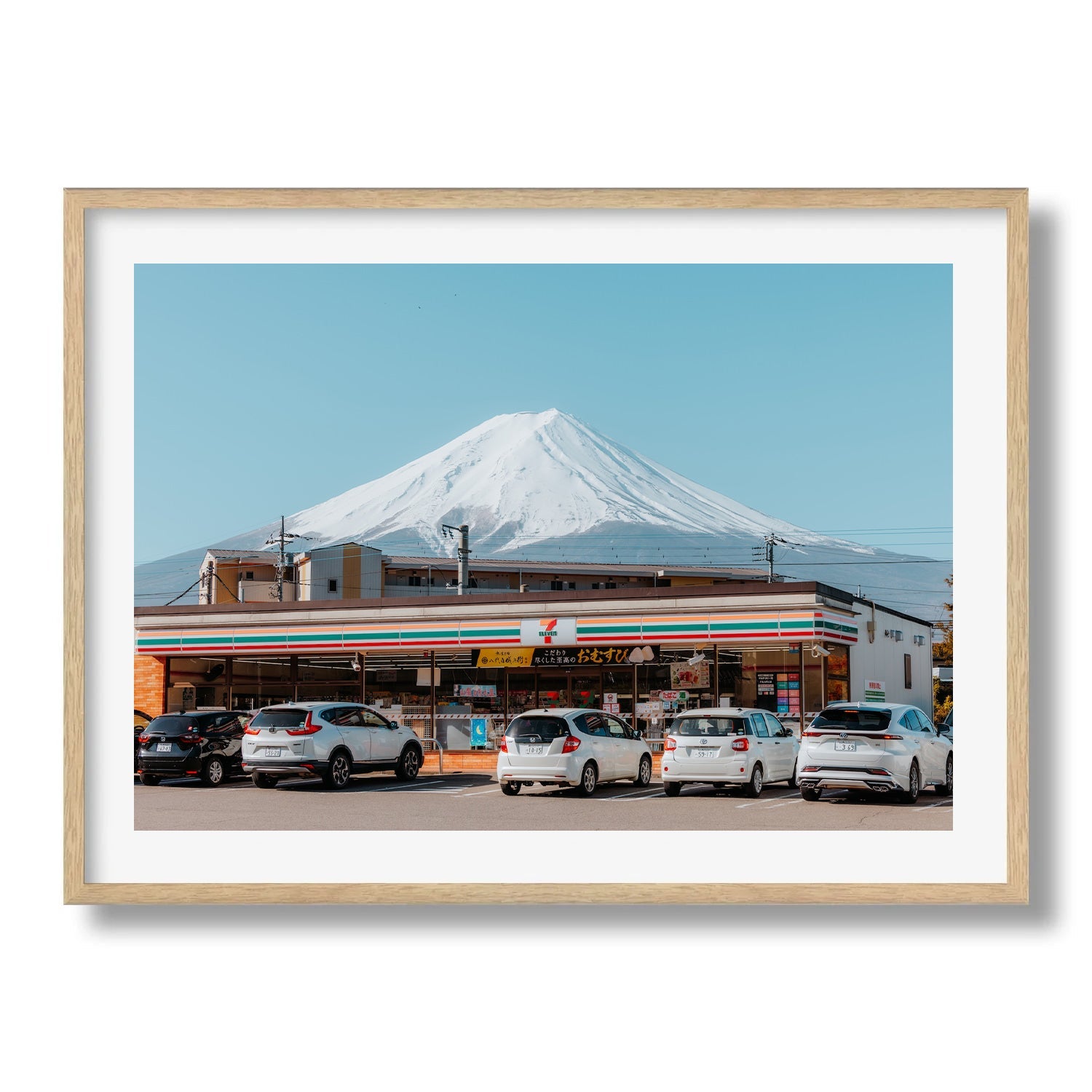 Mt Fuji 7 - 11 Framed Print - Architecture by Peter Yan Studio