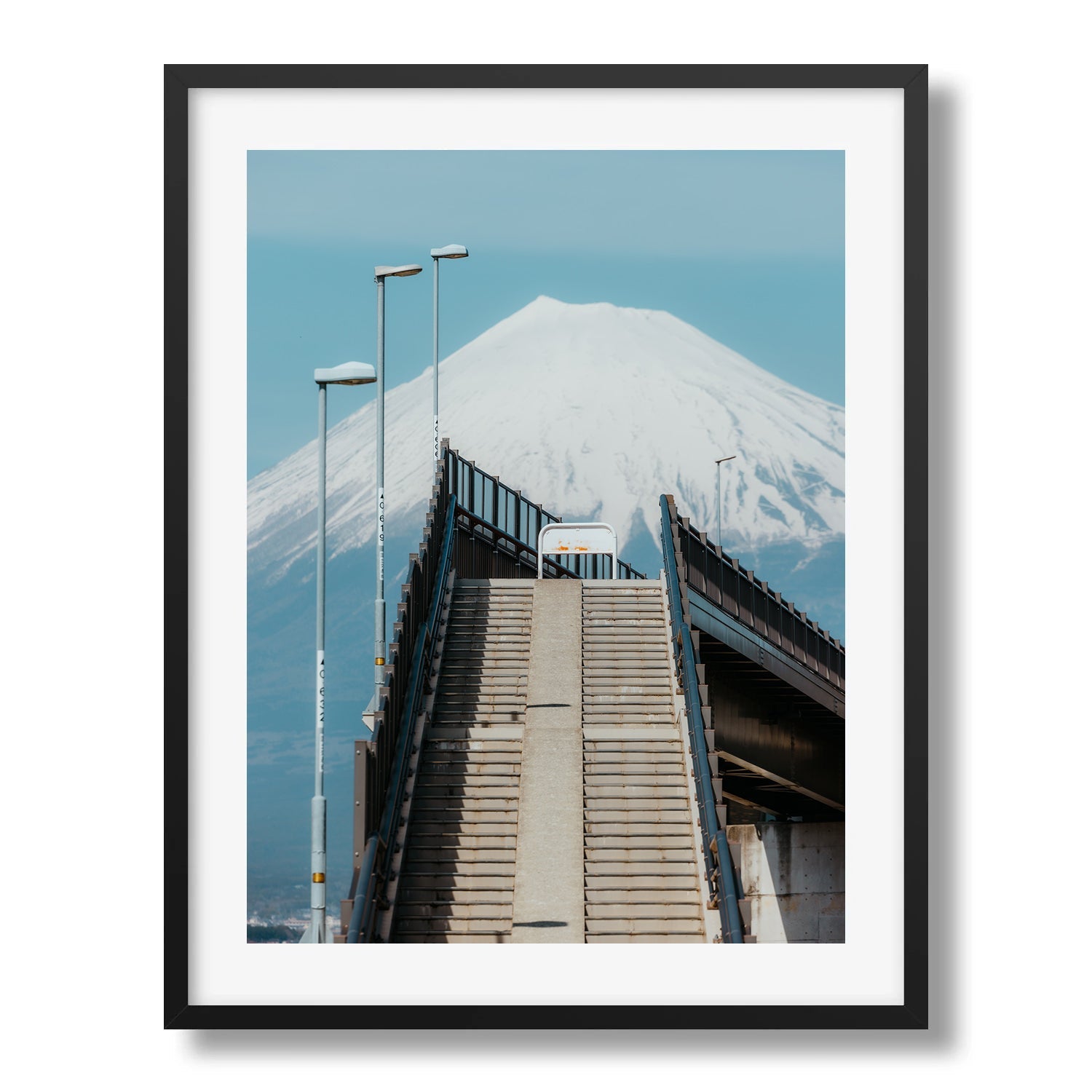 Mt Fuji Highway II - Peter Yan Studio Framed Photo Print Wall Art