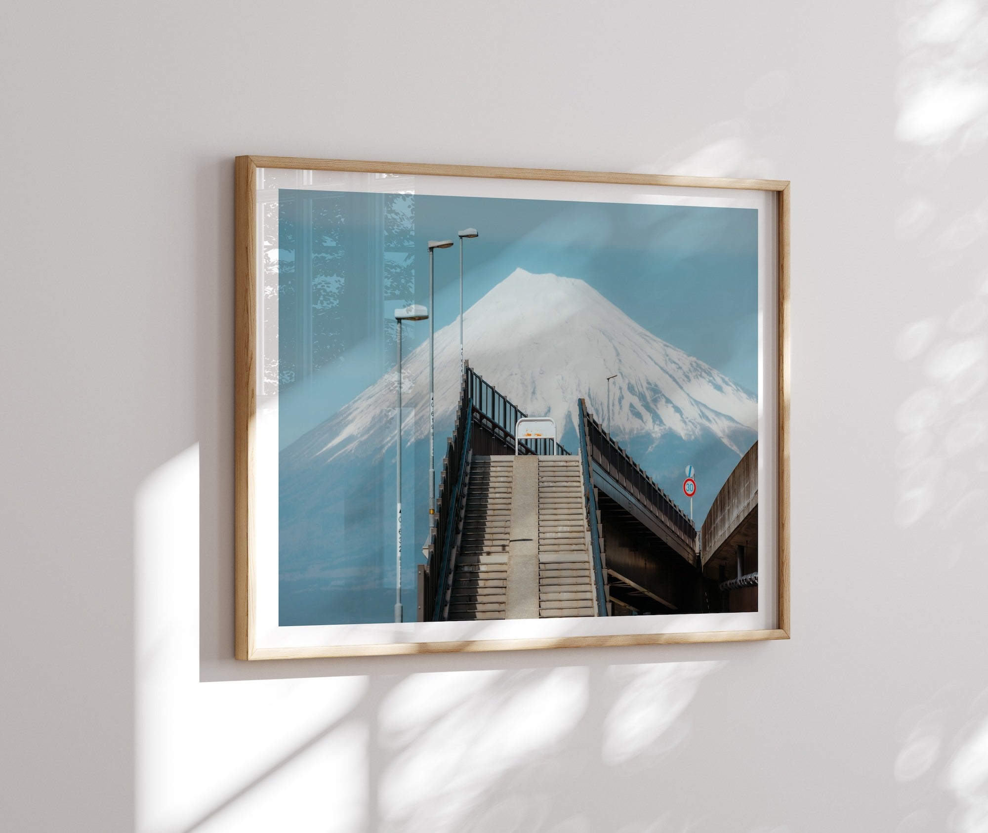 Mt Fuji Highway - Peter Yan Studio Framed Photo Print Wall Art