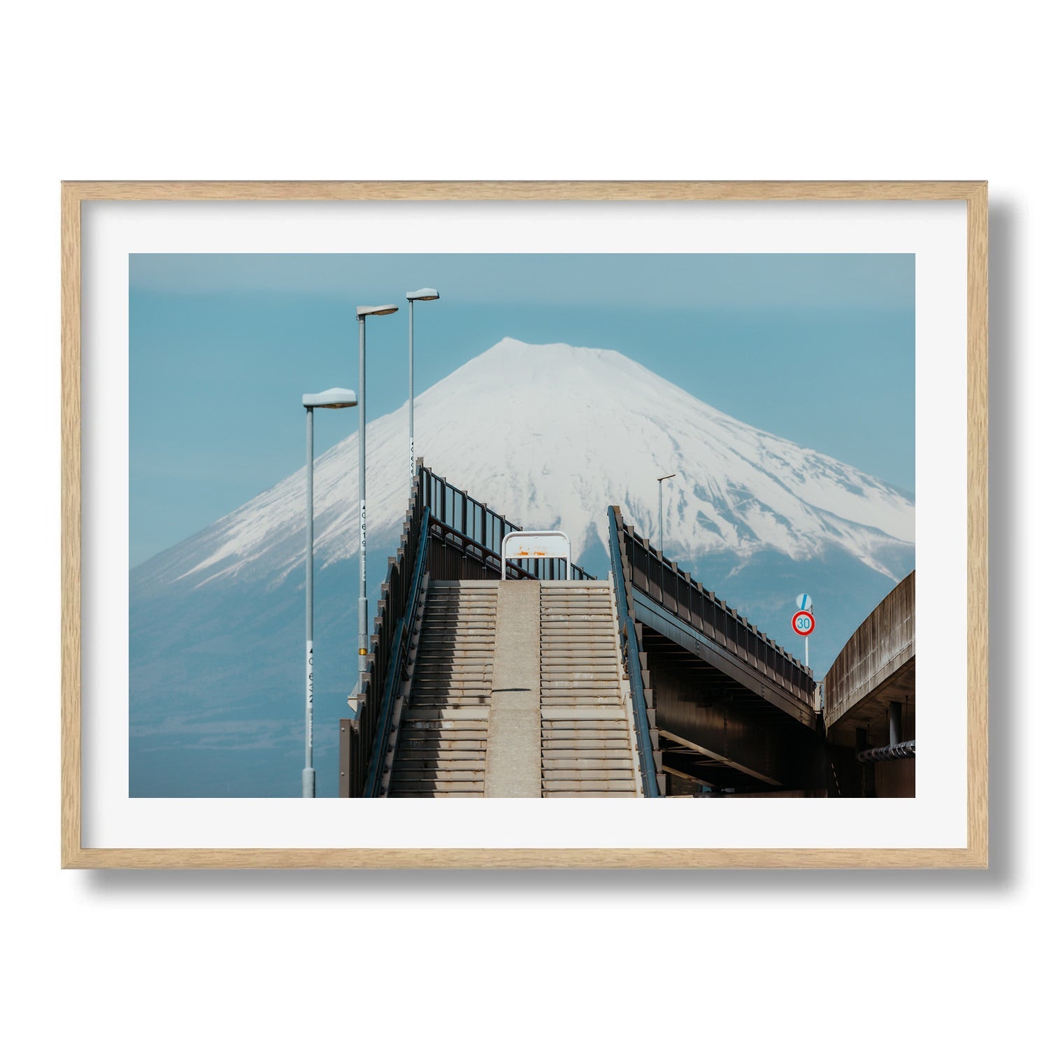 Mt Fuji Highway - Peter Yan Studio Framed Photo Print Wall Art