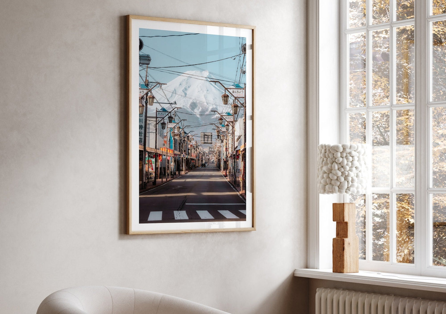 Mt Fuji Honcho Street II Framed Print - Architecture by Peter Yan Studio