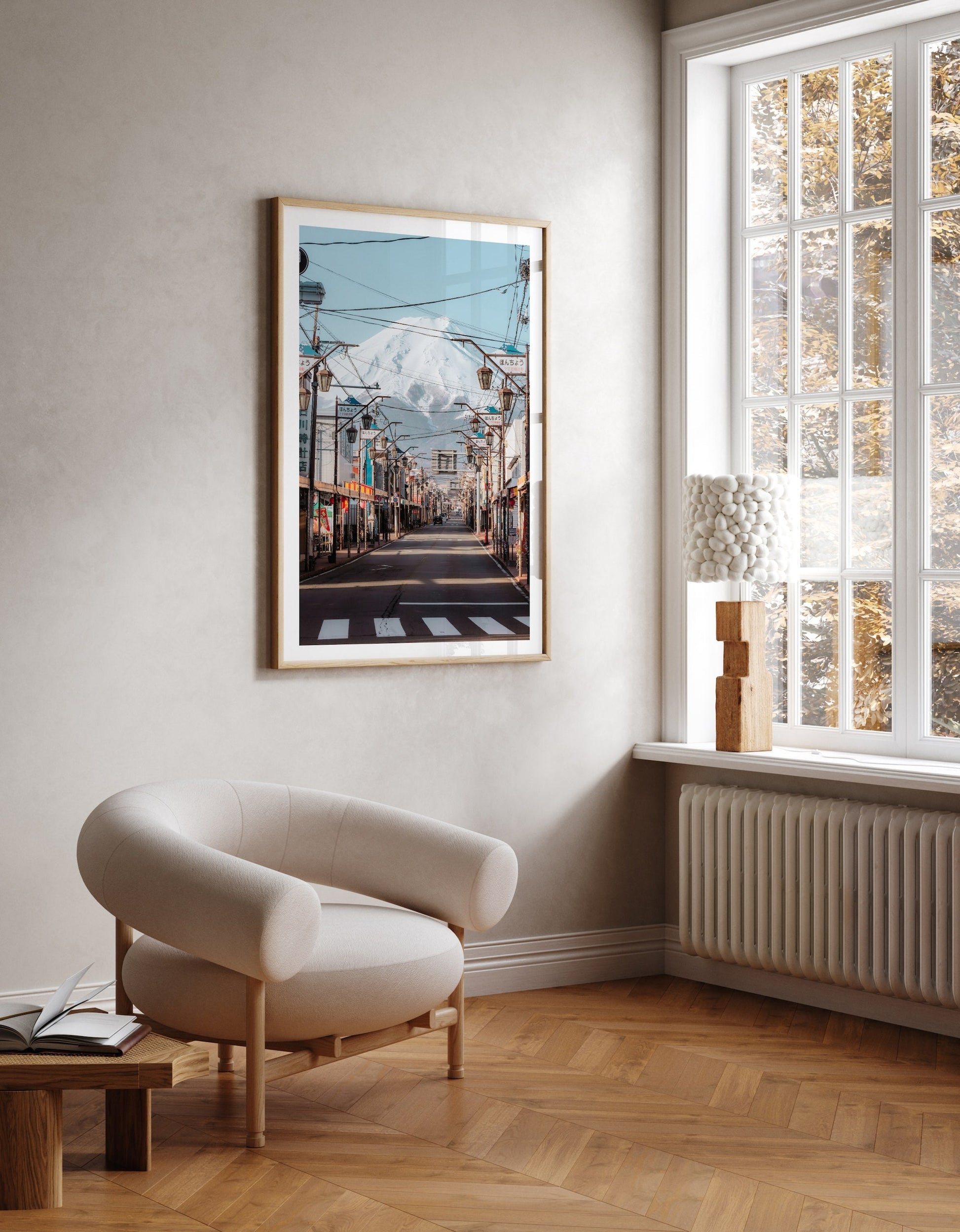 Mt Fuji Honcho Street II Framed Print - Architecture by Peter Yan Studio