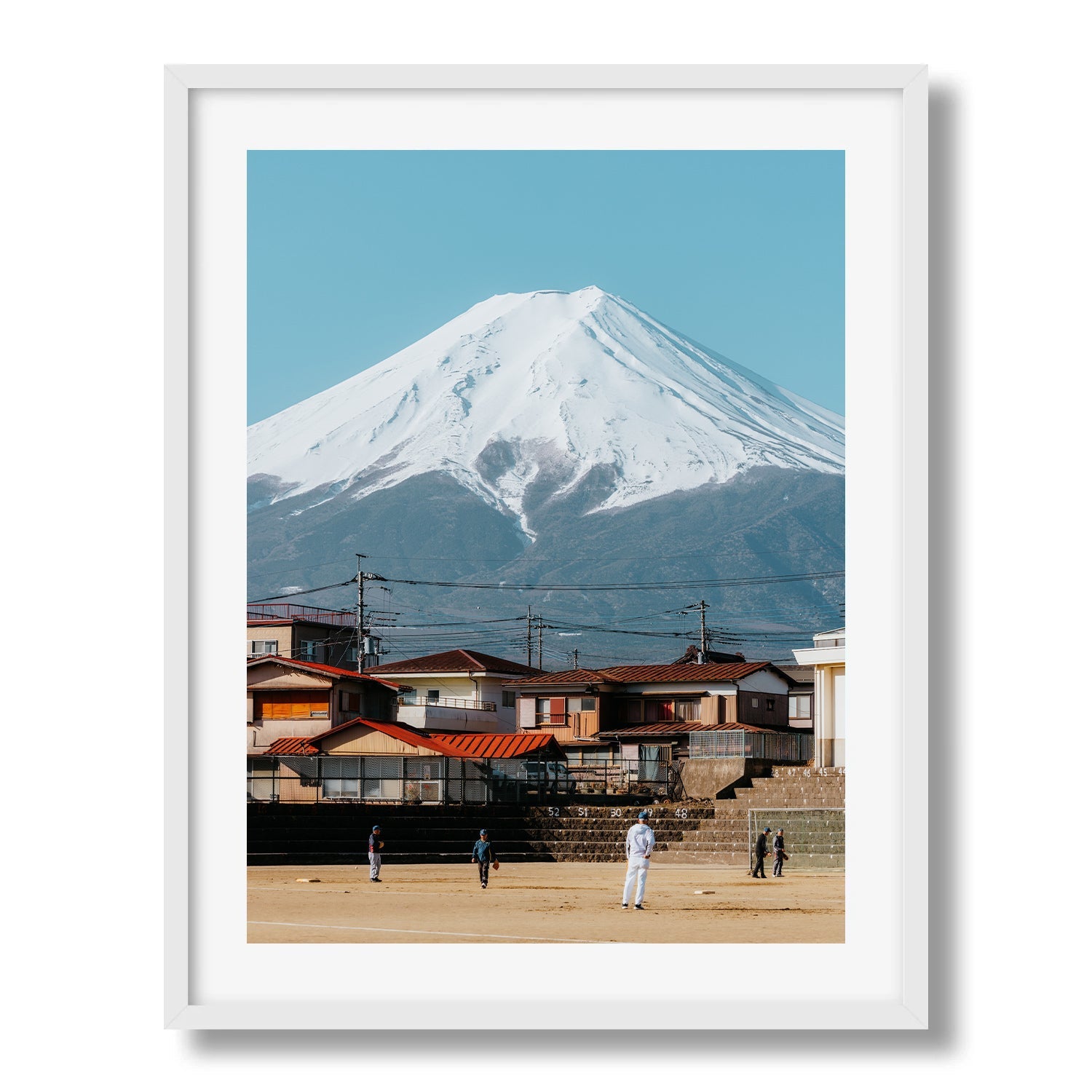 Mt Fuji Playground II - Peter Yan Studio Framed Photo Print Wall Art