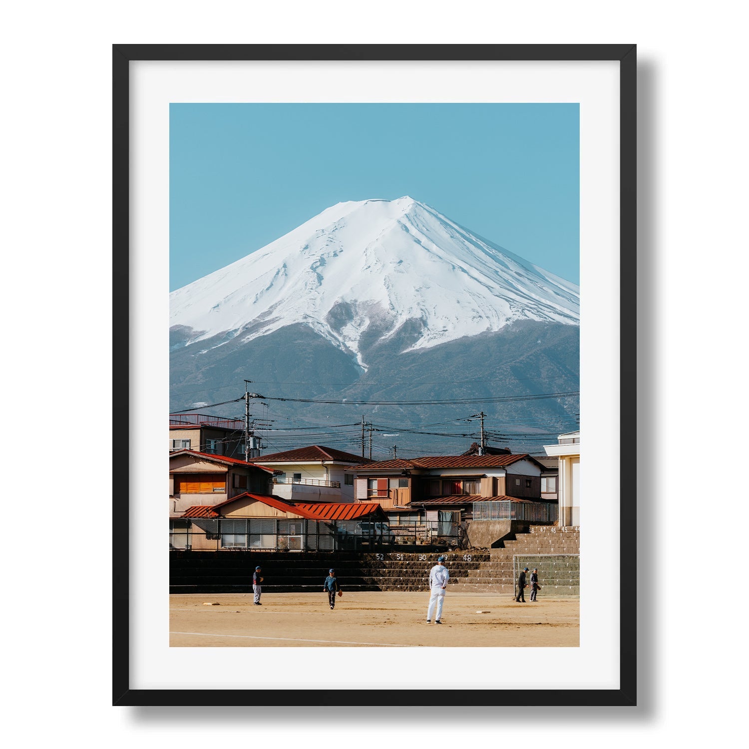 Mt Fuji Playground II - Peter Yan Studio Framed Photo Print Wall Art