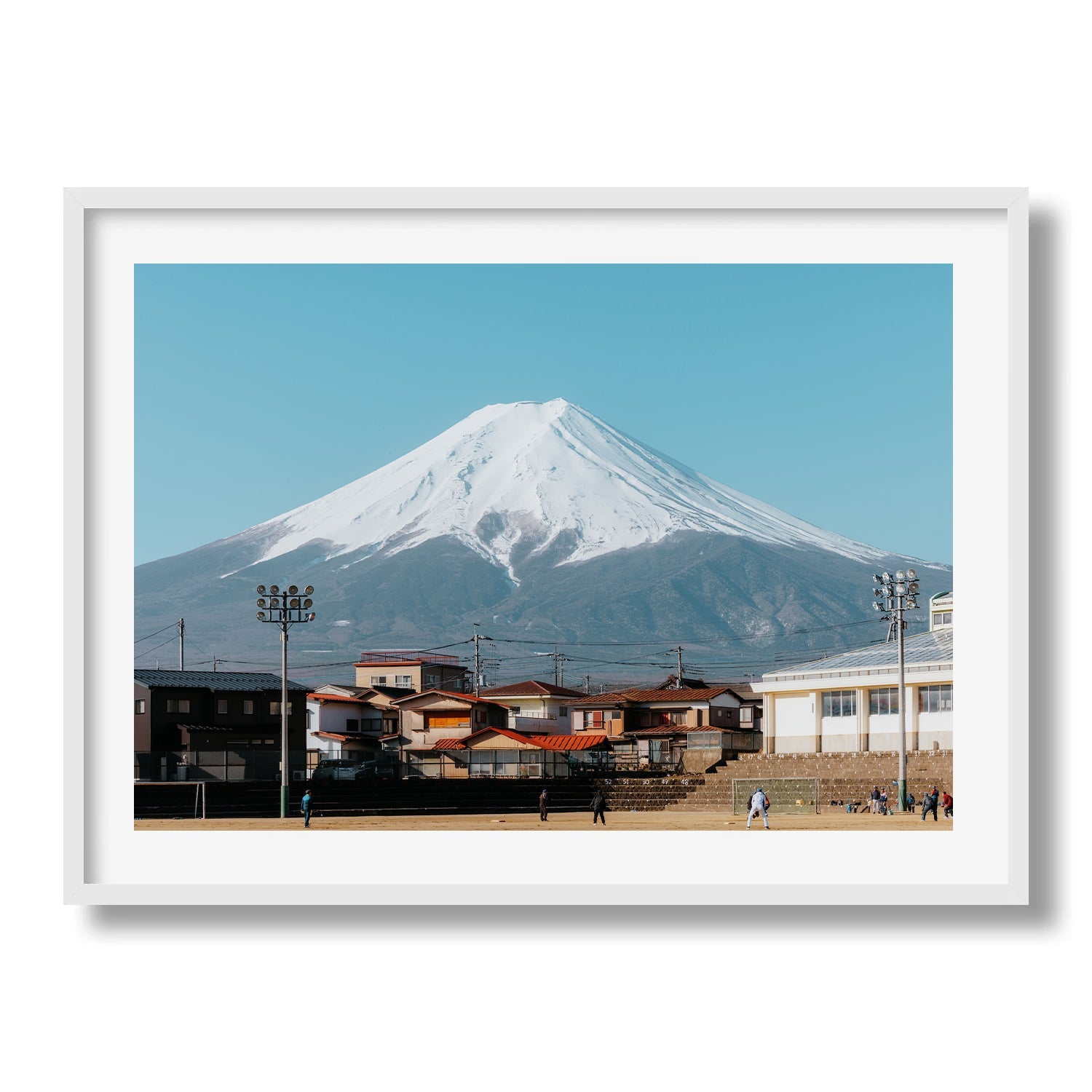 Mt Fuji Playground - Peter Yan Studio Framed Photo Print Wall Art
