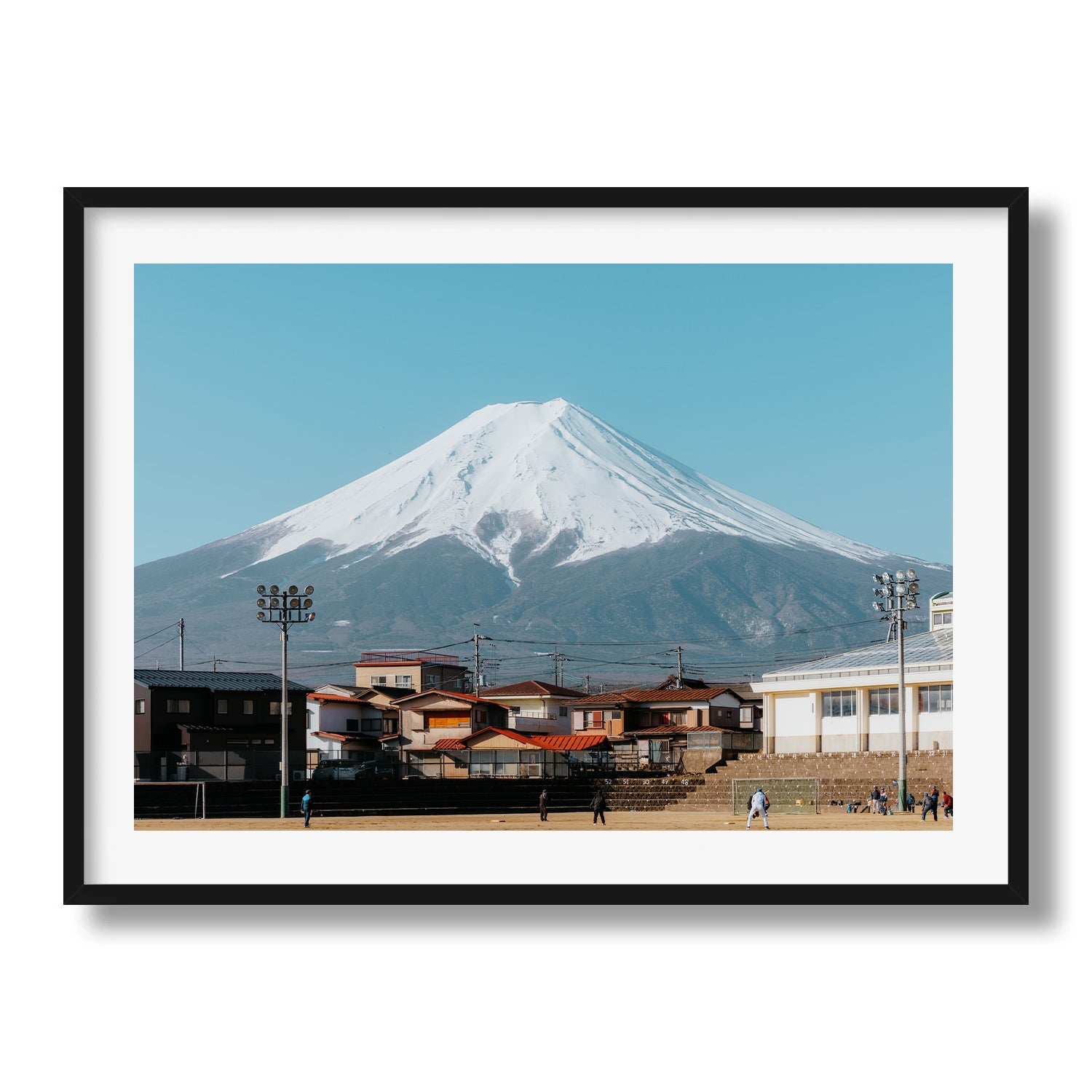Mt Fuji Playground - Peter Yan Studio Framed Photo Print Wall Art