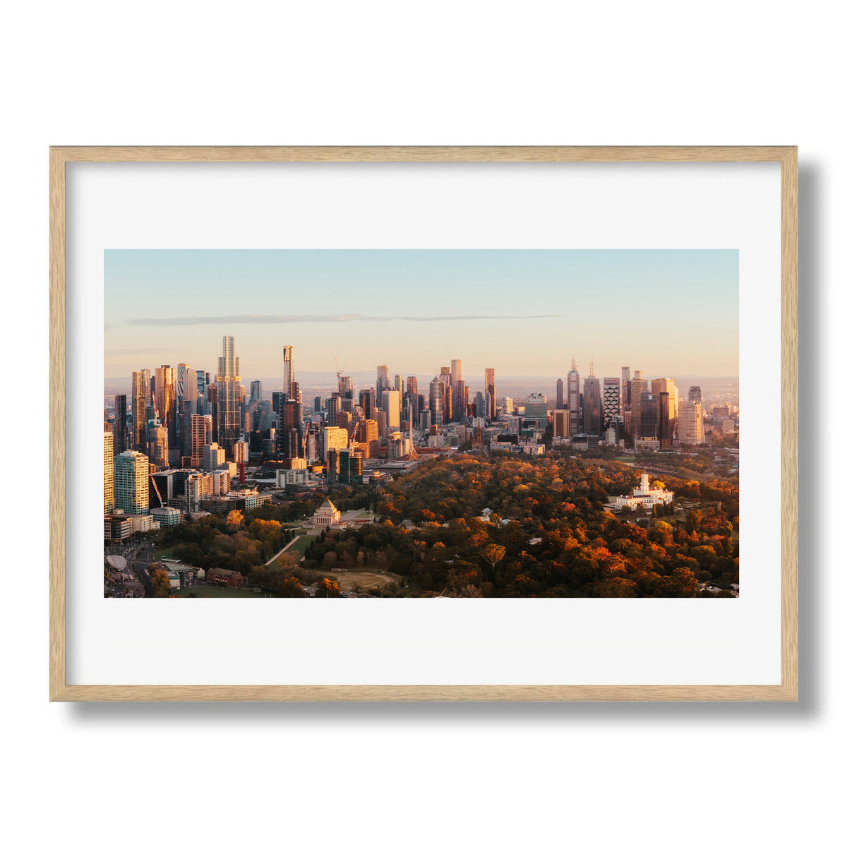 Melbourne City Panorama