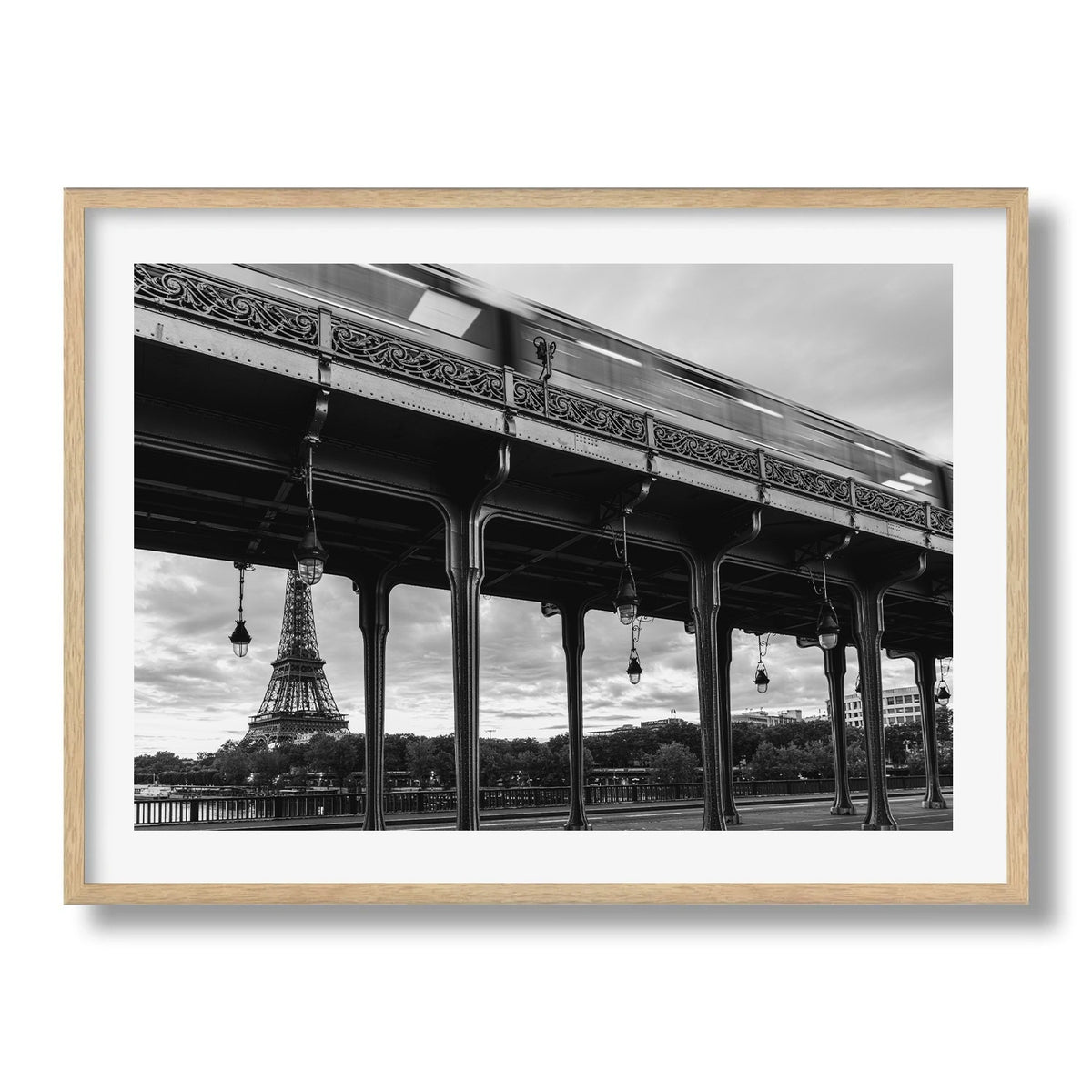 Eiffel Through Bir-Hakeim