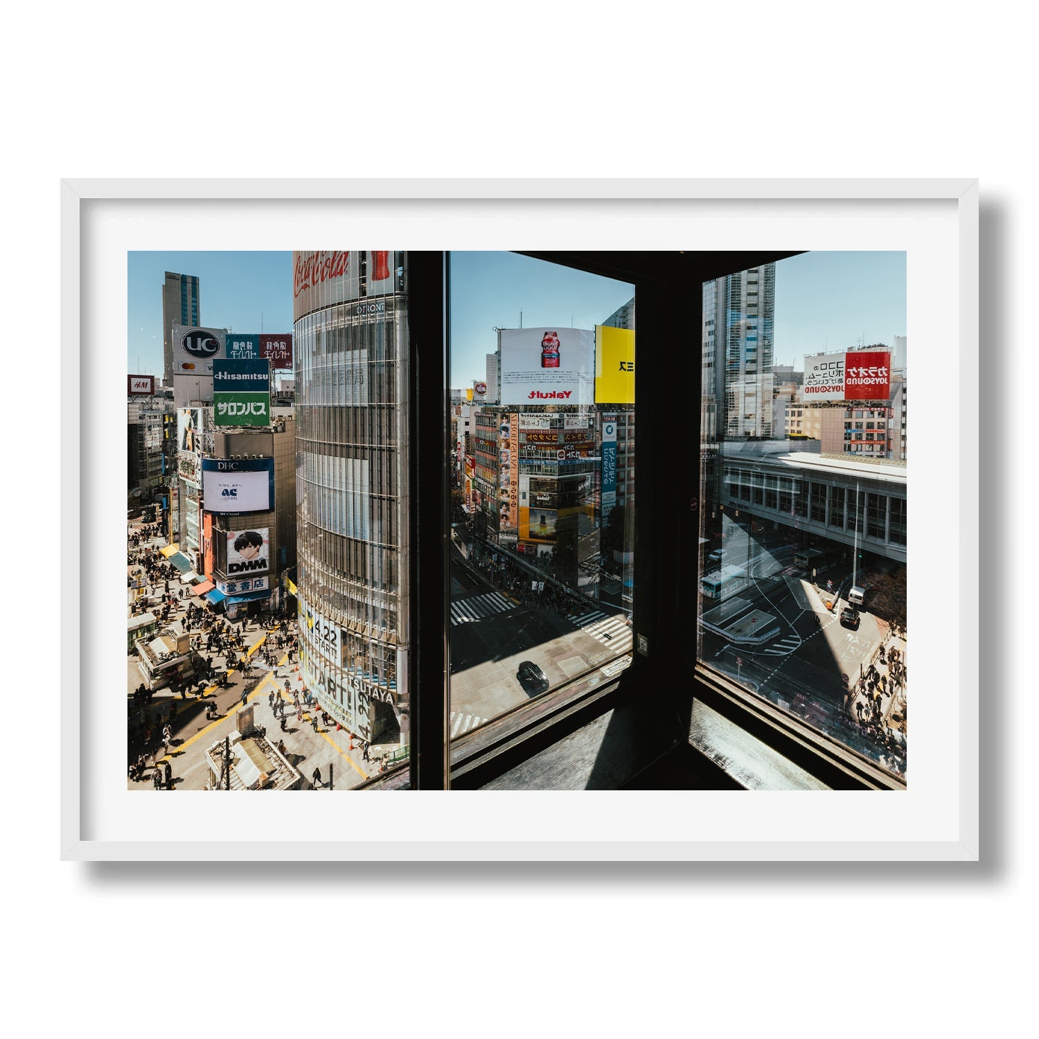 Shibuya Windows Framed Print - Architecture by Peter Yan Studio
