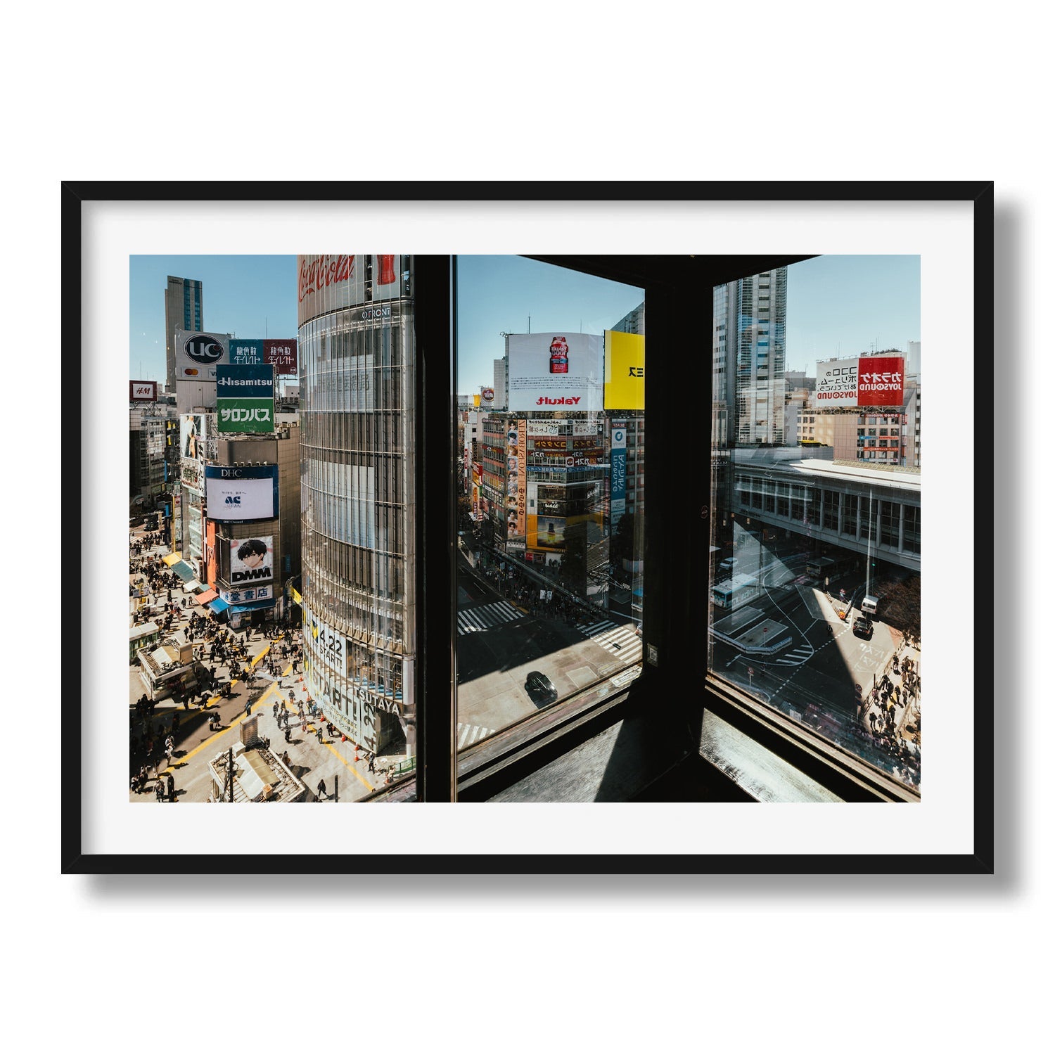 Shibuya Windows Framed Print - Architecture by Peter Yan Studio