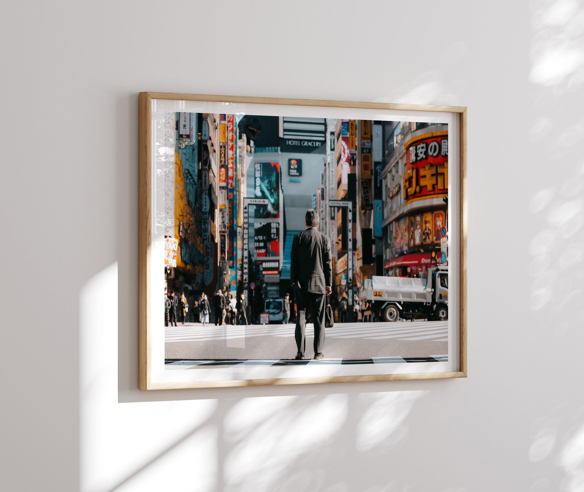 Shinjuku Salaryman - Peter Yan Studio Framed Photo Print Wall Art