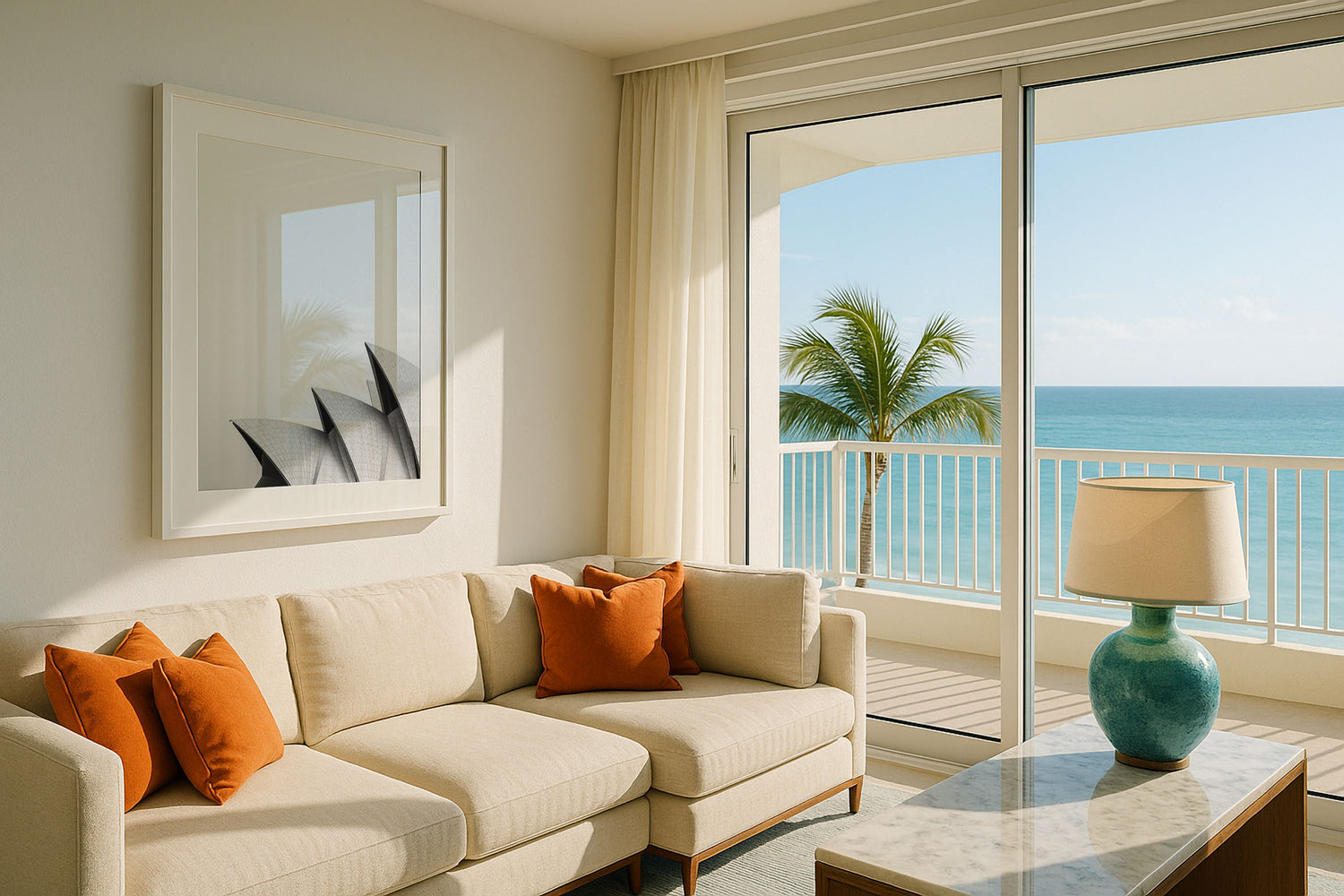 Sydney Opera House Side View Black & White Framed Print - Architecture by Peter Yan Studio