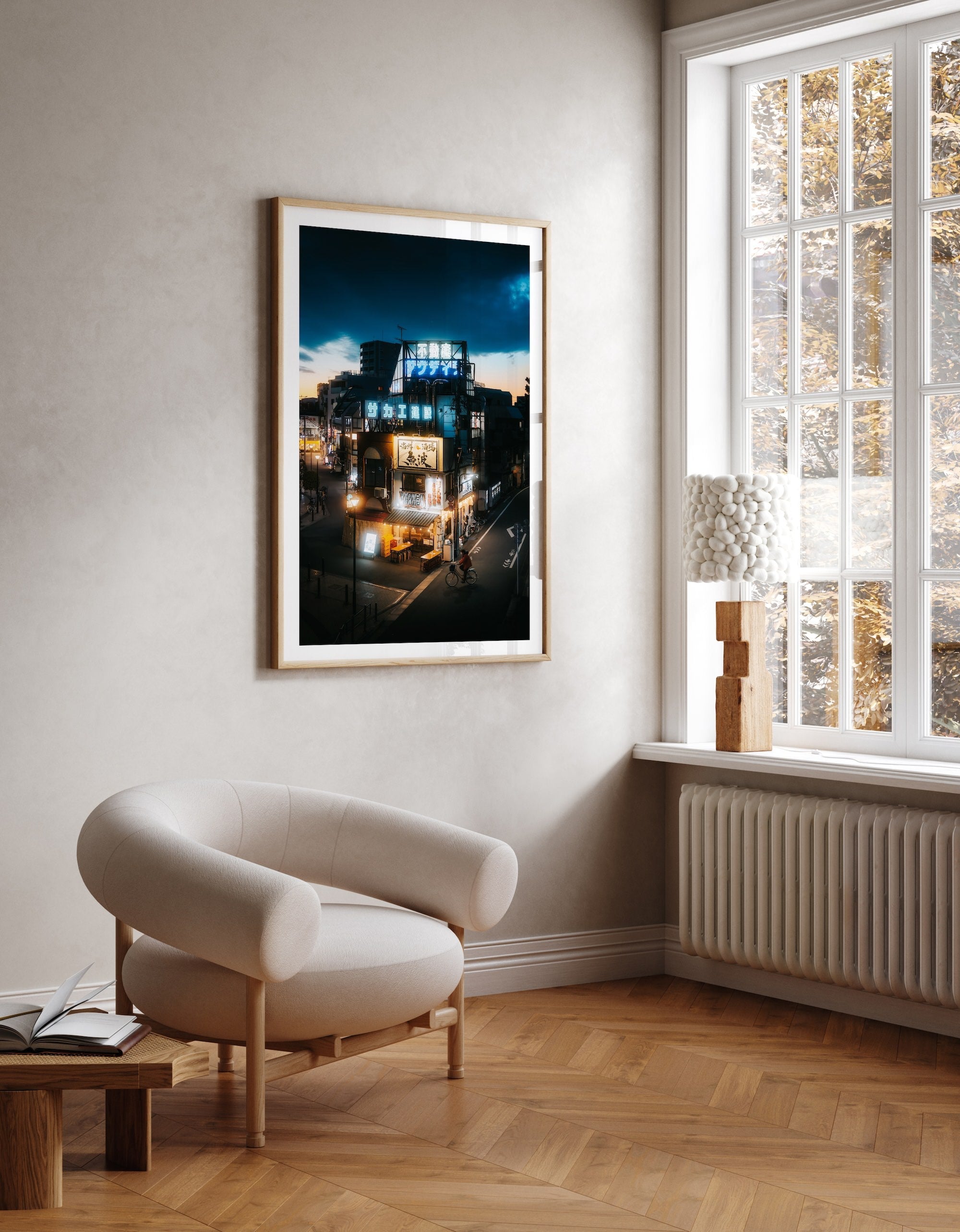 Tokyo Street Glow - Peter Yan Studio Framed Photo Print Wall Art